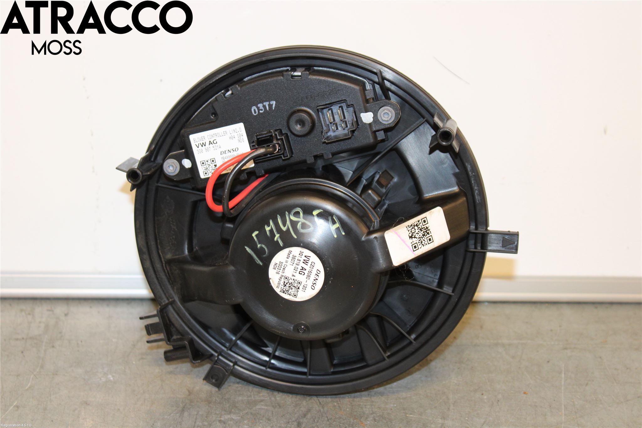 Skoda SUPERB 16-24 Varmeapparat Viftemotor