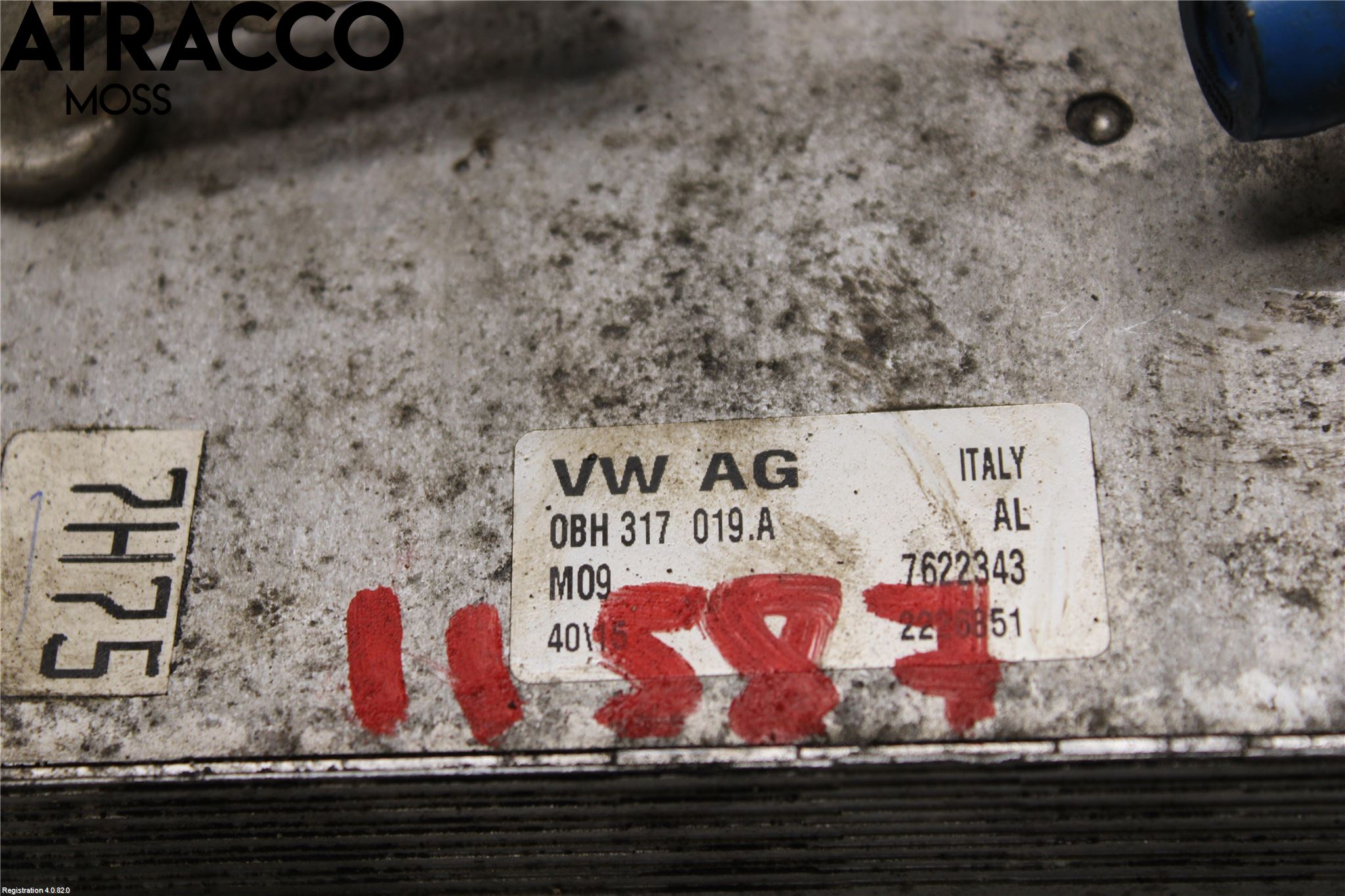 Volkswagen VW TIGUAN 07-16 Radiator Oljekjøler Automatgea