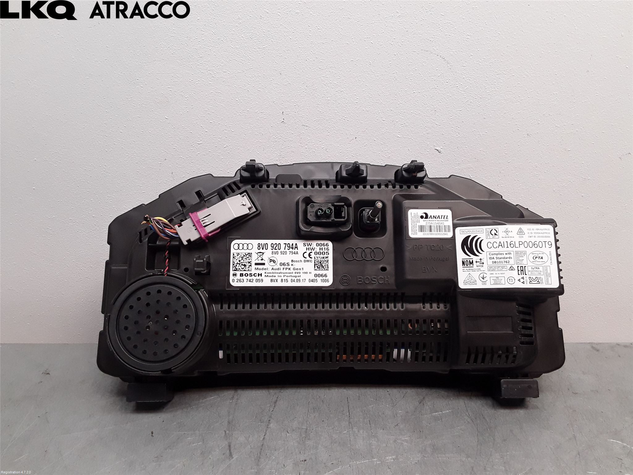 Audi A3/S3 8V 13-20 Instr Kombinert