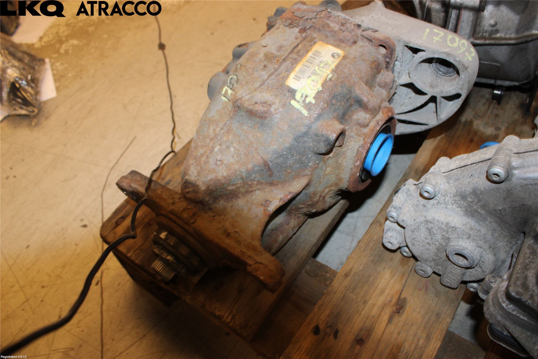 BMW X3 F25 10-17 Bakaksel Kardang Bak -Diff