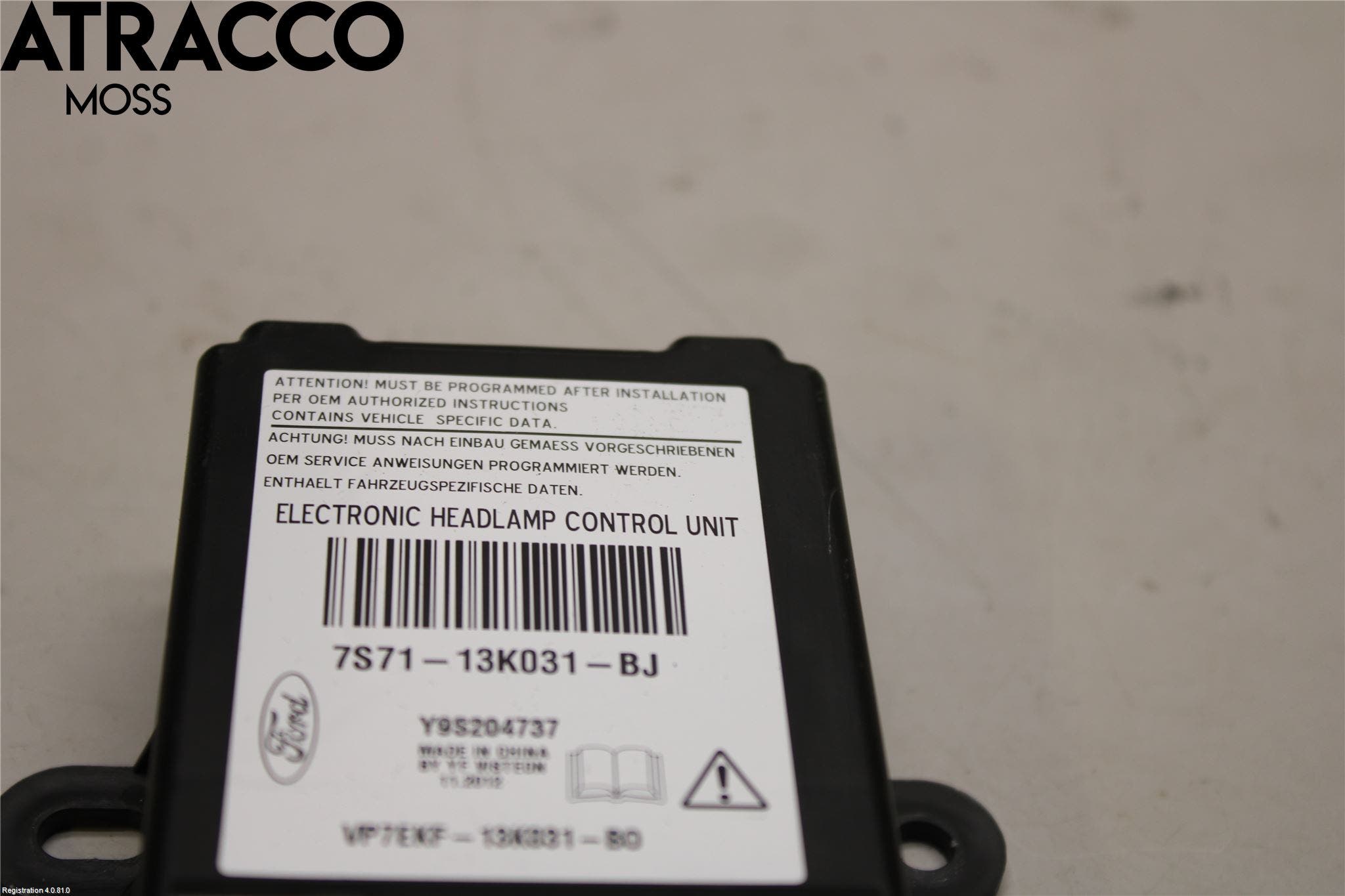 Ford MONDEO 07-15 Styreenhet Øvrig