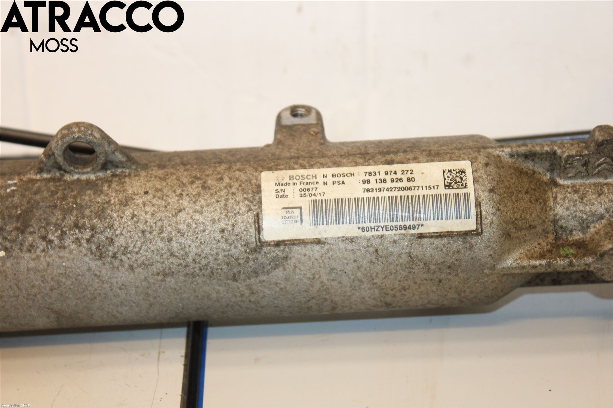 Toyota PROACE II 16- Servo Snekke - Tannstang