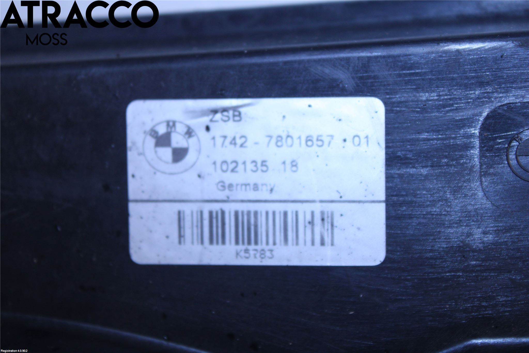 BMW 5 E60/61 Sed/Tou 02-10 Kjølevifte Elektrisk