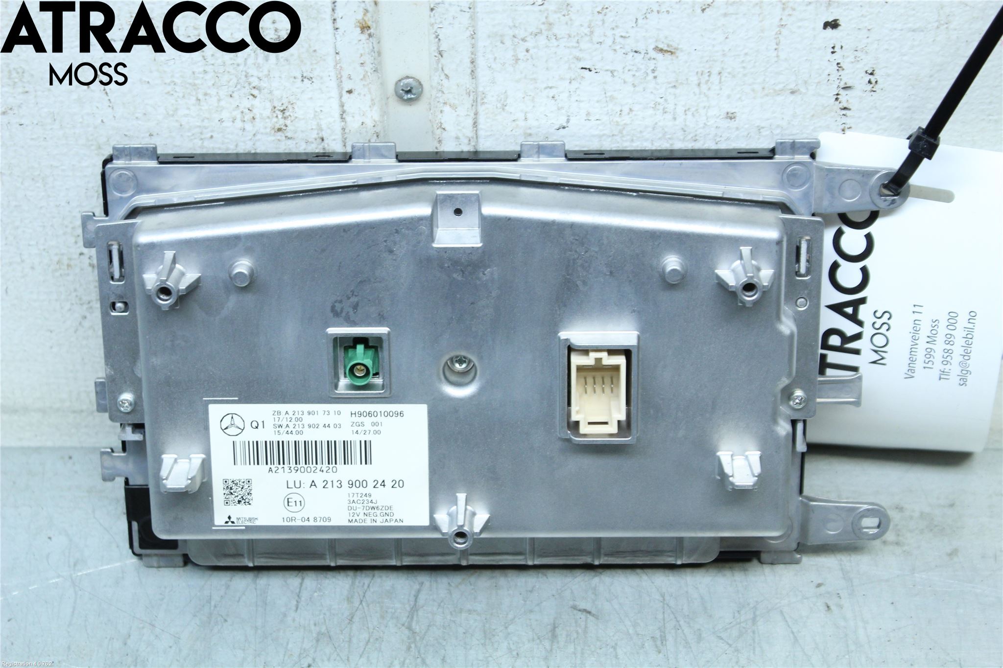 Mercedes-Benz MB E-KLASS (W213) 16-23 Multifunktionsdisplay