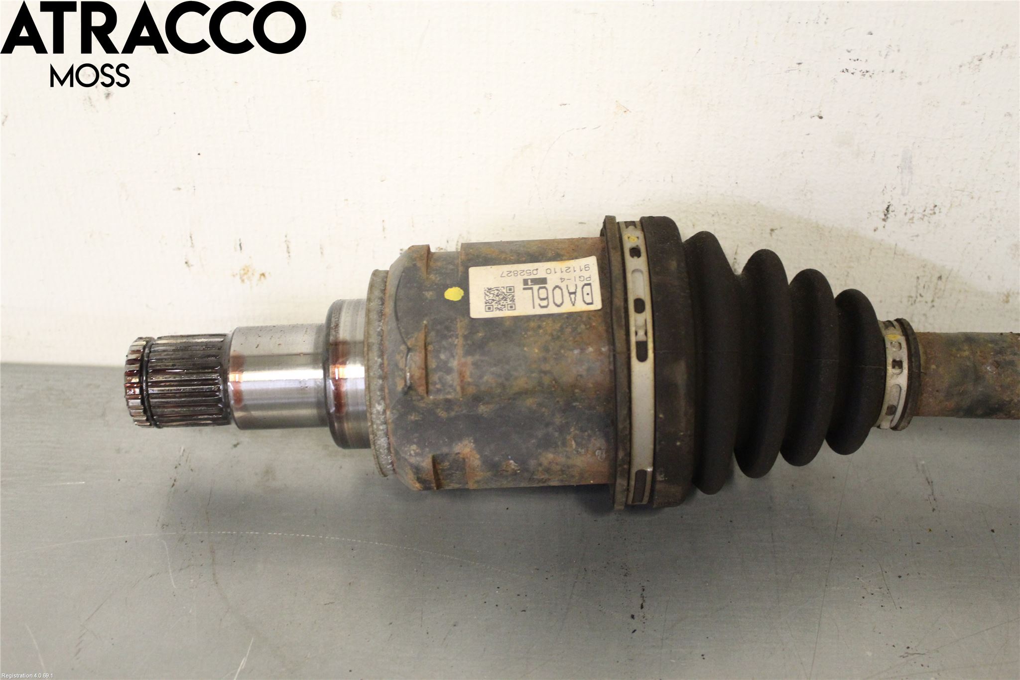 Toyota RAV 4 06-12 Drivaksel Foran Kompl Venstre