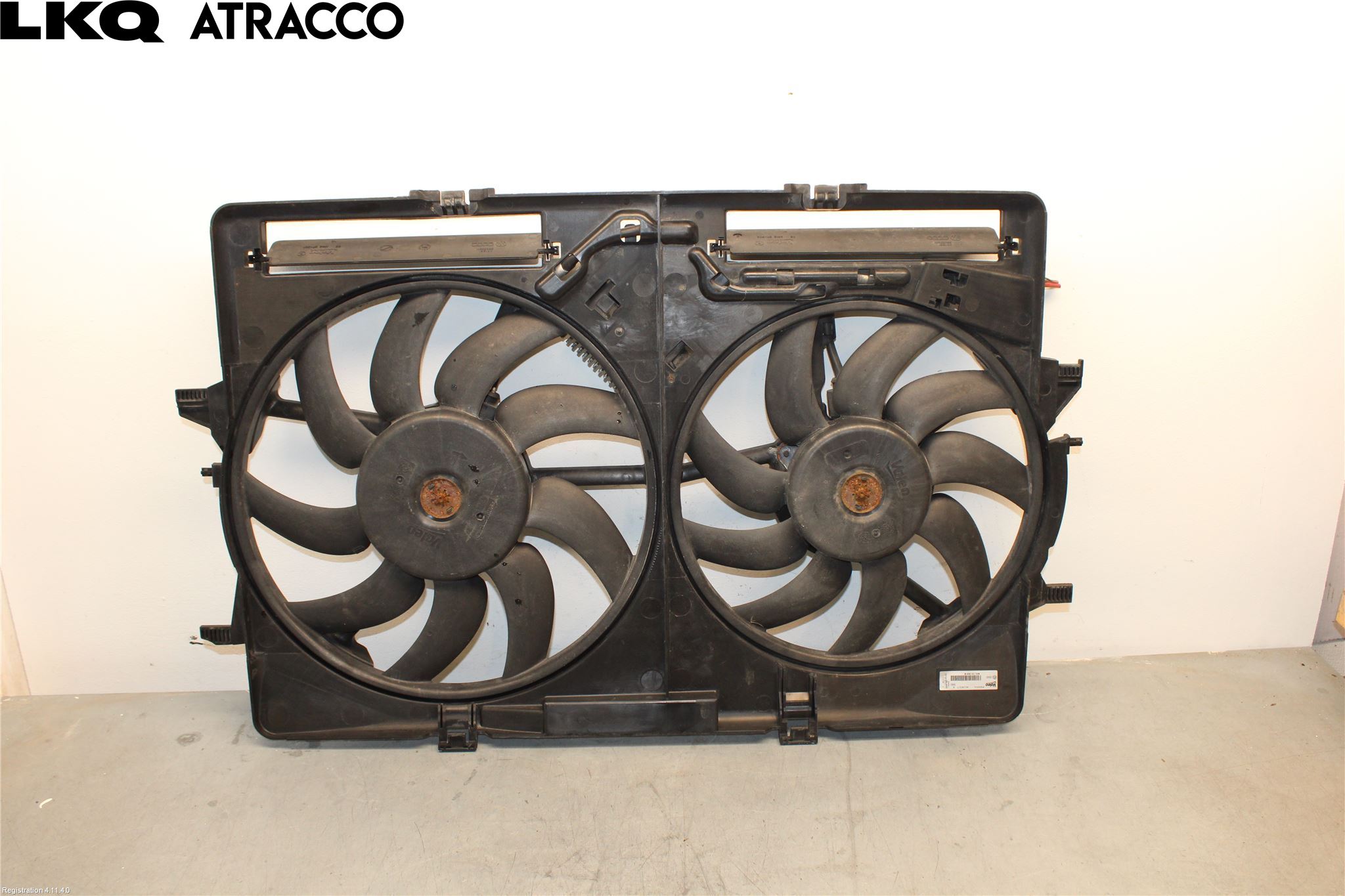 Audi A4/S4 08-11 Kjølevifte Elektrisk