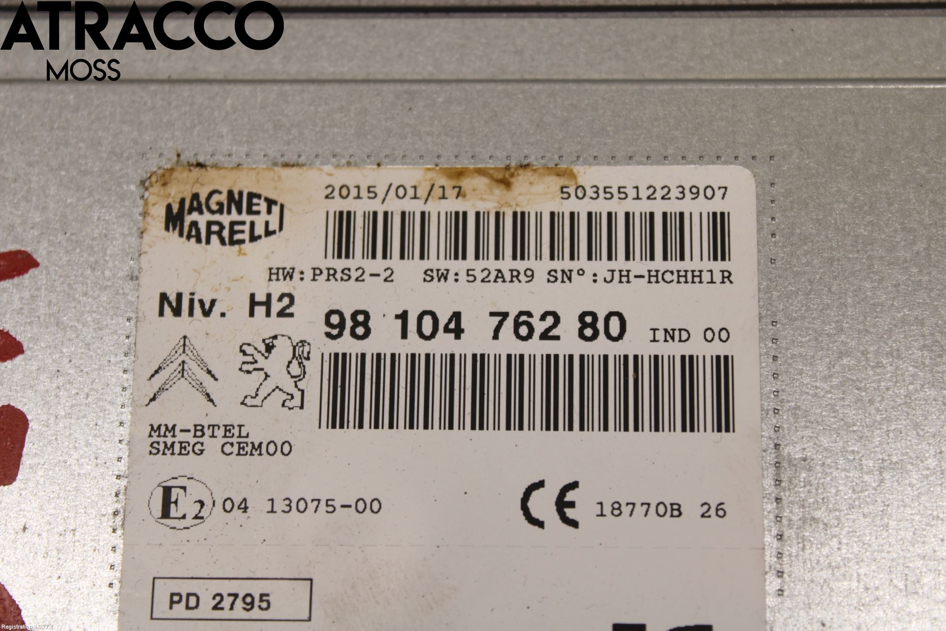 Peugeot 508 11-18 Stereo Radio Øvrig