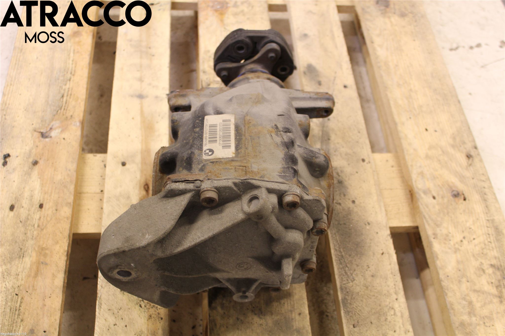 BMW 3 GT F34 13-19 Bakaksel Kardang Bak -Diff