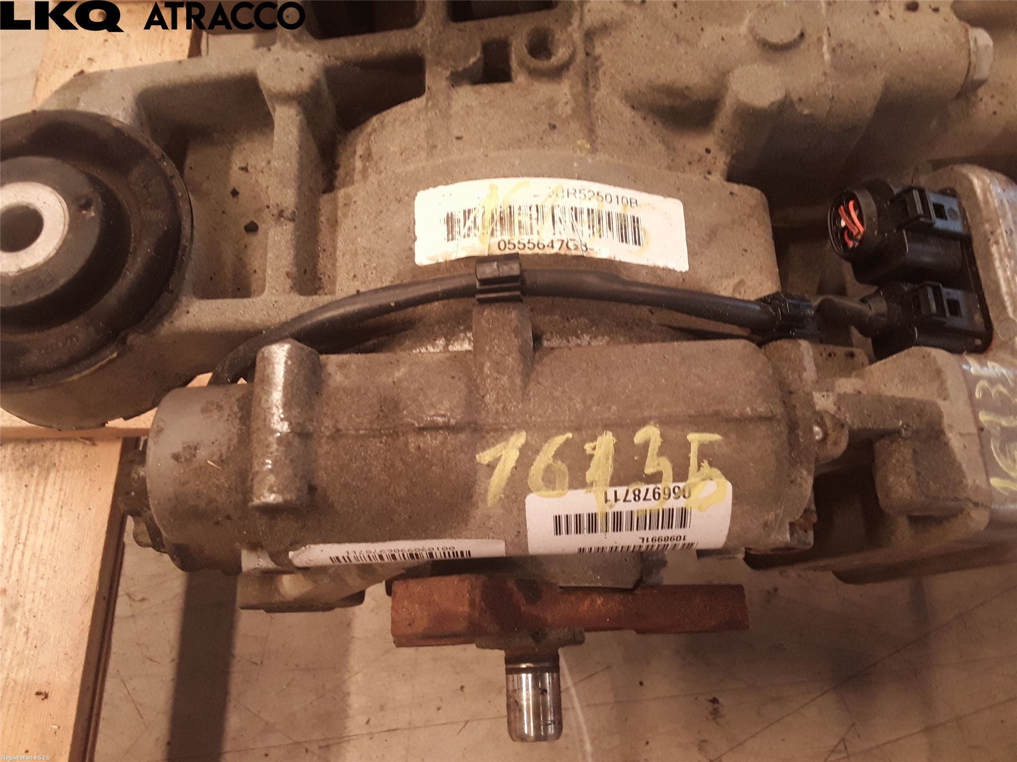 Skoda YETI Bakaksel Kardang Bak -Diff