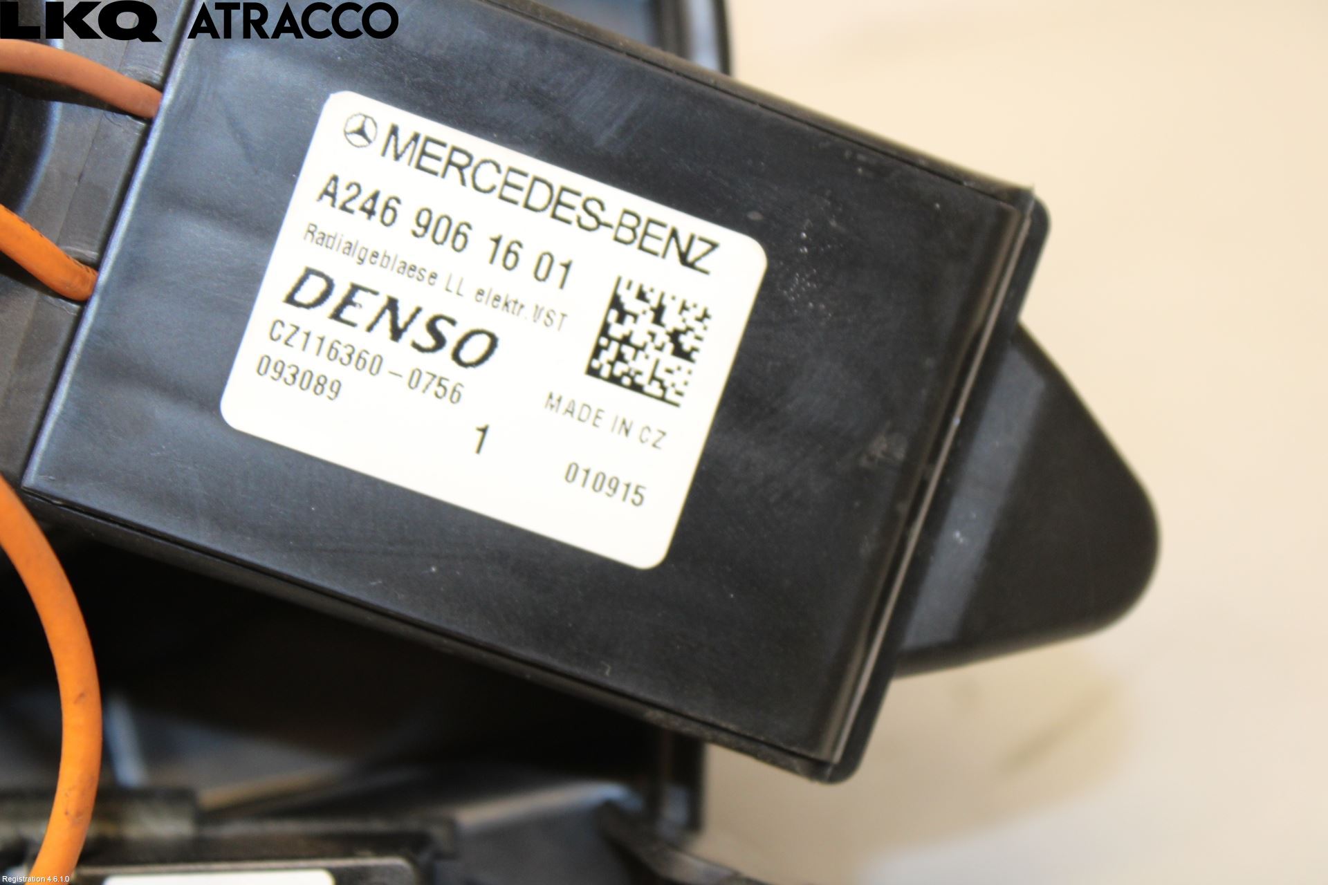 Mercedes-Benz MB CLA-KLASS (C117/X117) 13-19 Varmeapparat Viftemotor