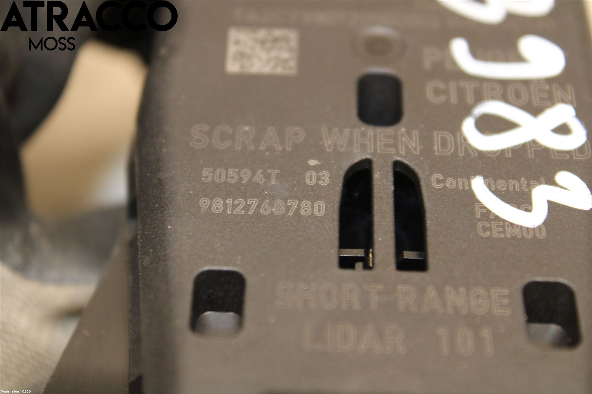 Peugeot 208 12-15 Sensor Regnsensor