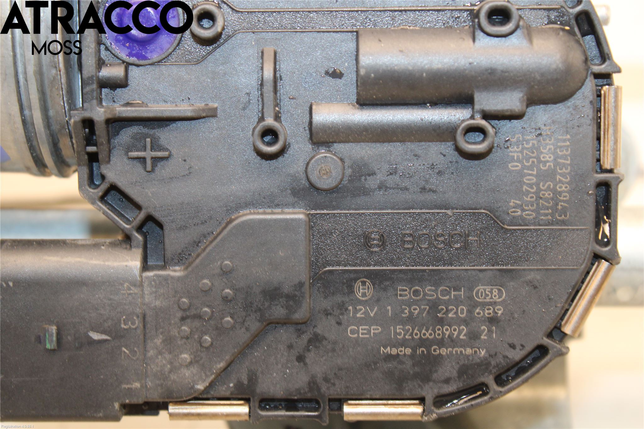 Skoda ROOMSTER Viskermotor Frontrute