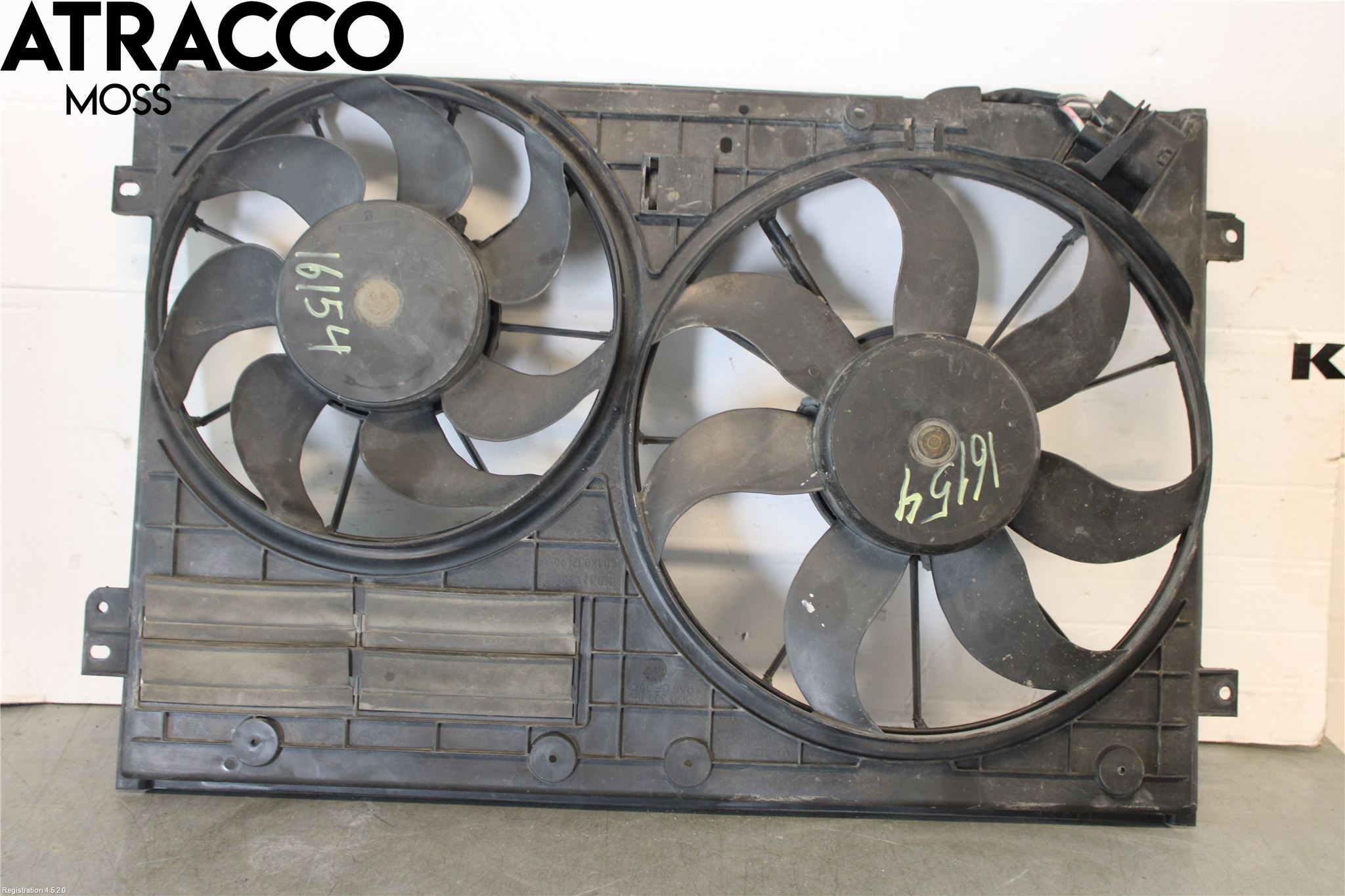 Skoda SUPERB 09-15 Kjølevifte Elektrisk