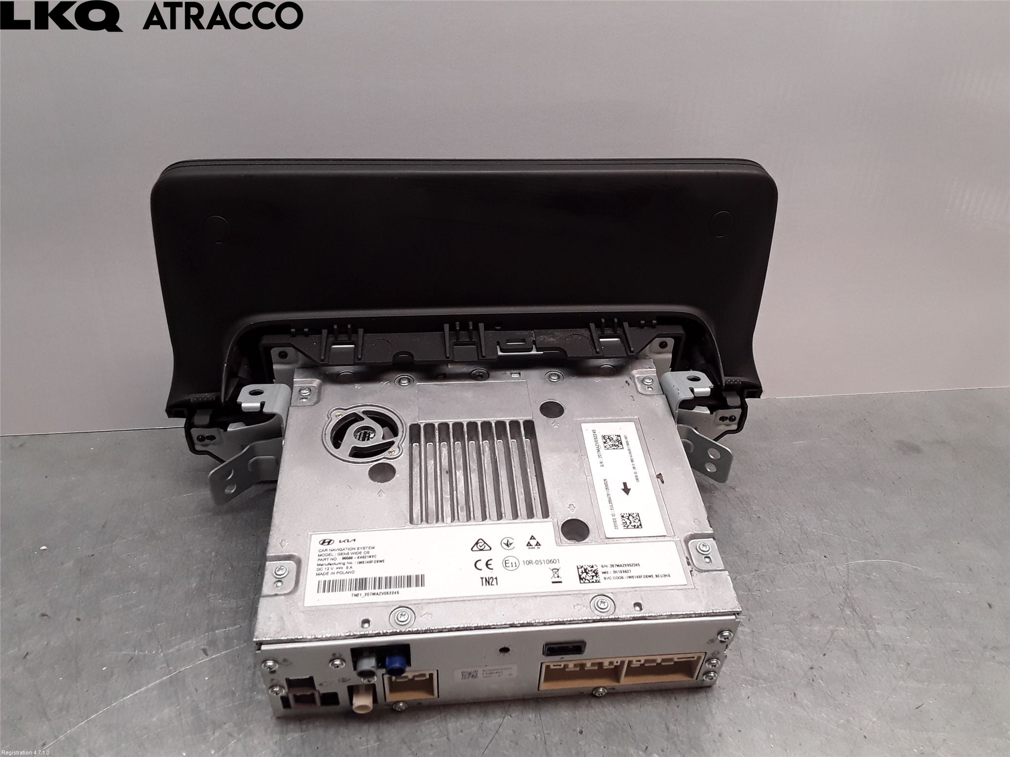 Hyundai KONA/ELECTRIC OS 18-23 Multifunktionsdisplay