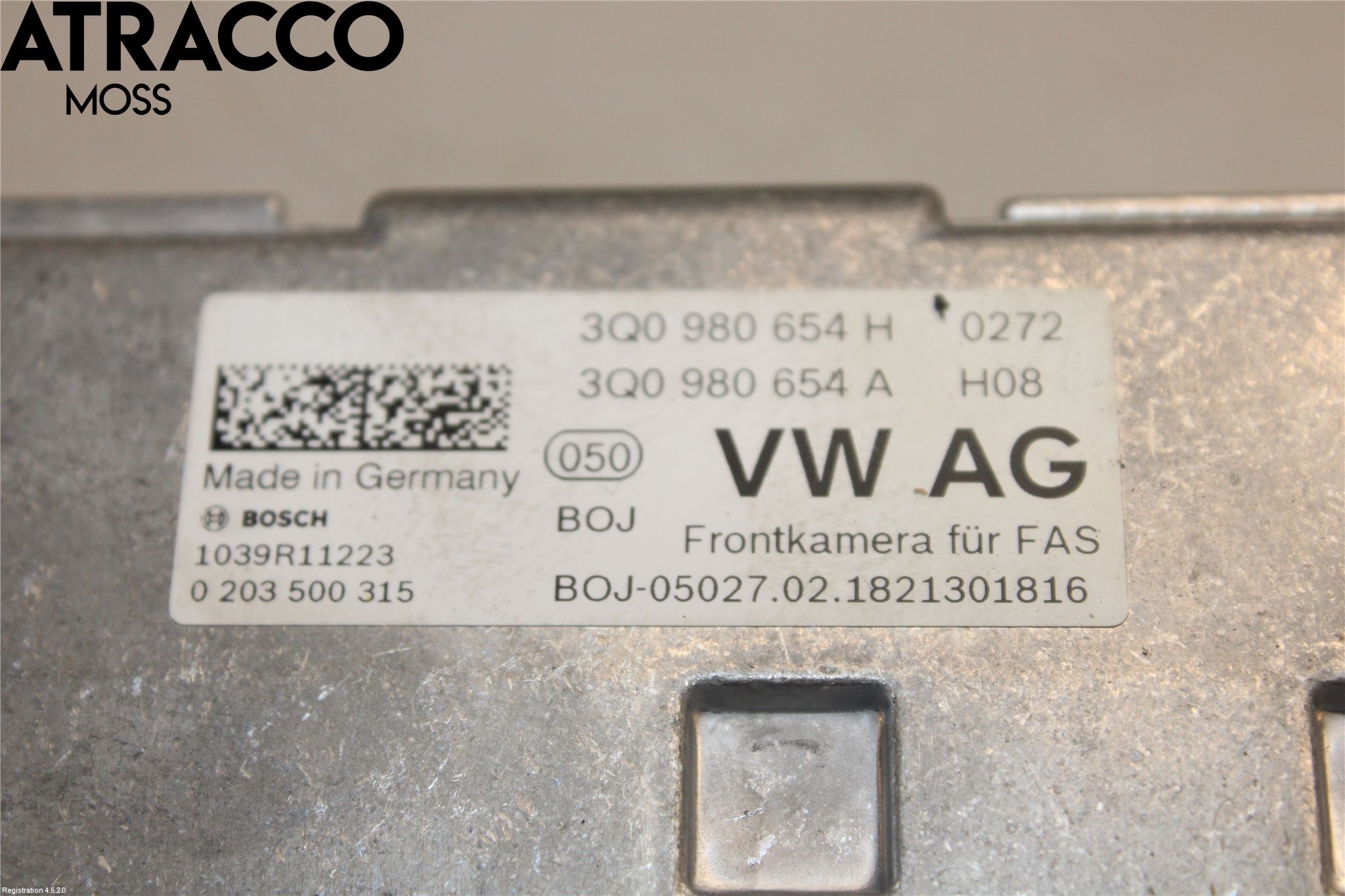 Volkswagen VW GOLF / E-GOLF VII 13-20 Parkeringshjelp Kamera