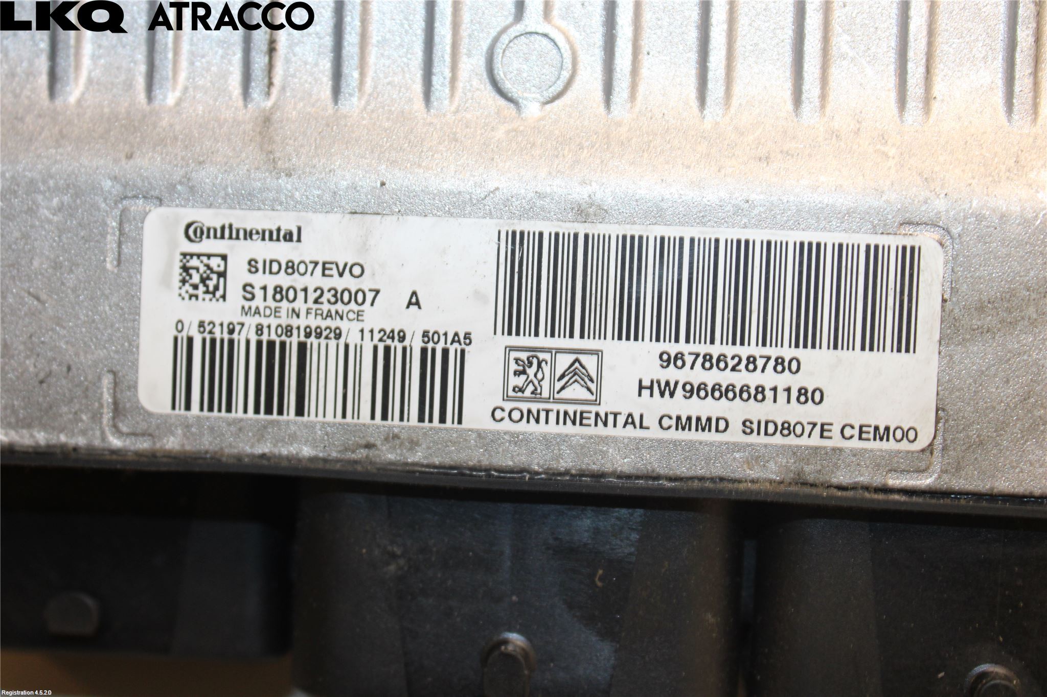 Peugeot 508 11-18 Styreenhet Innsprøytning