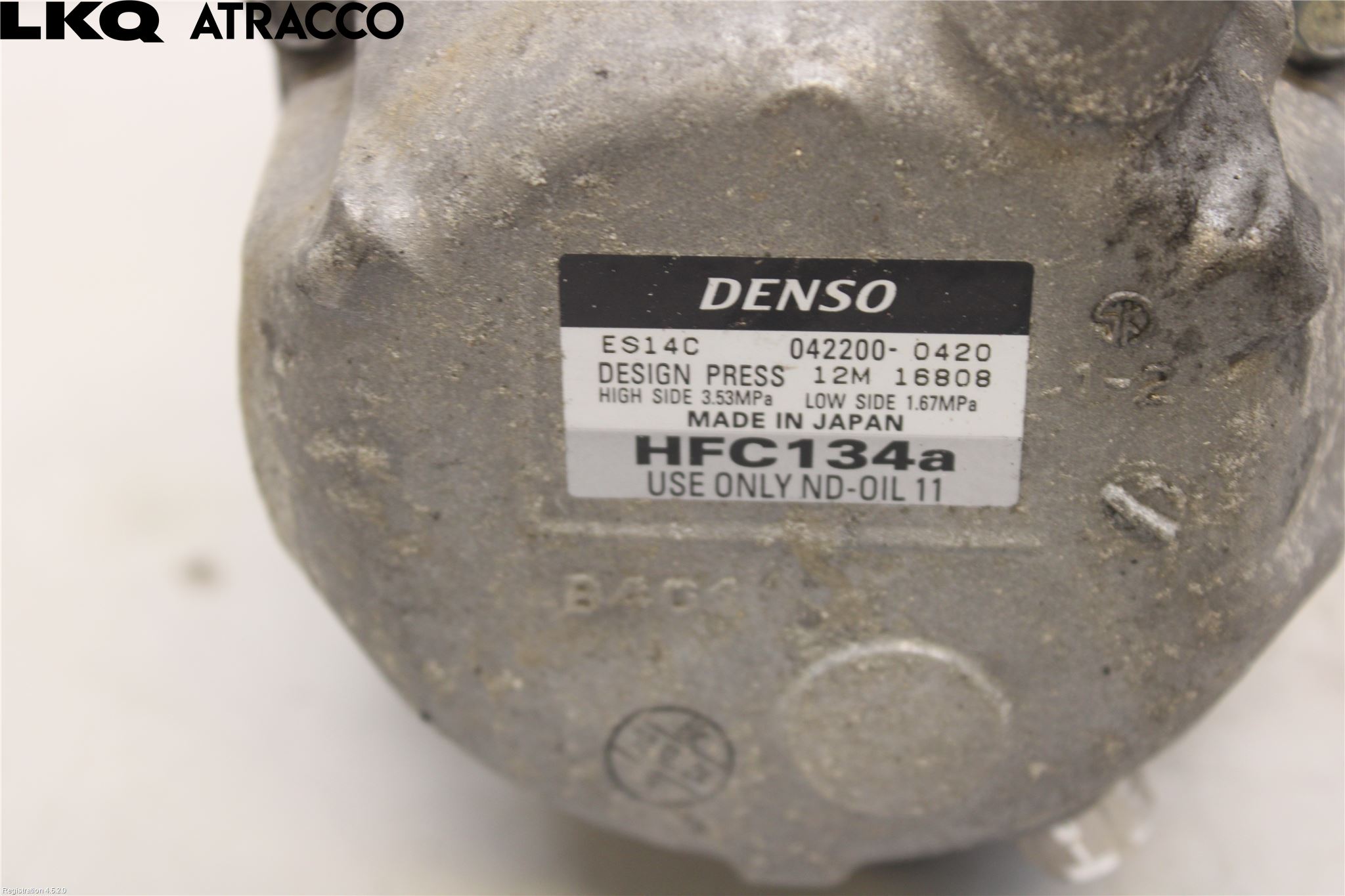 Toyota AURIS 10-12 Varme Ac Kompressor