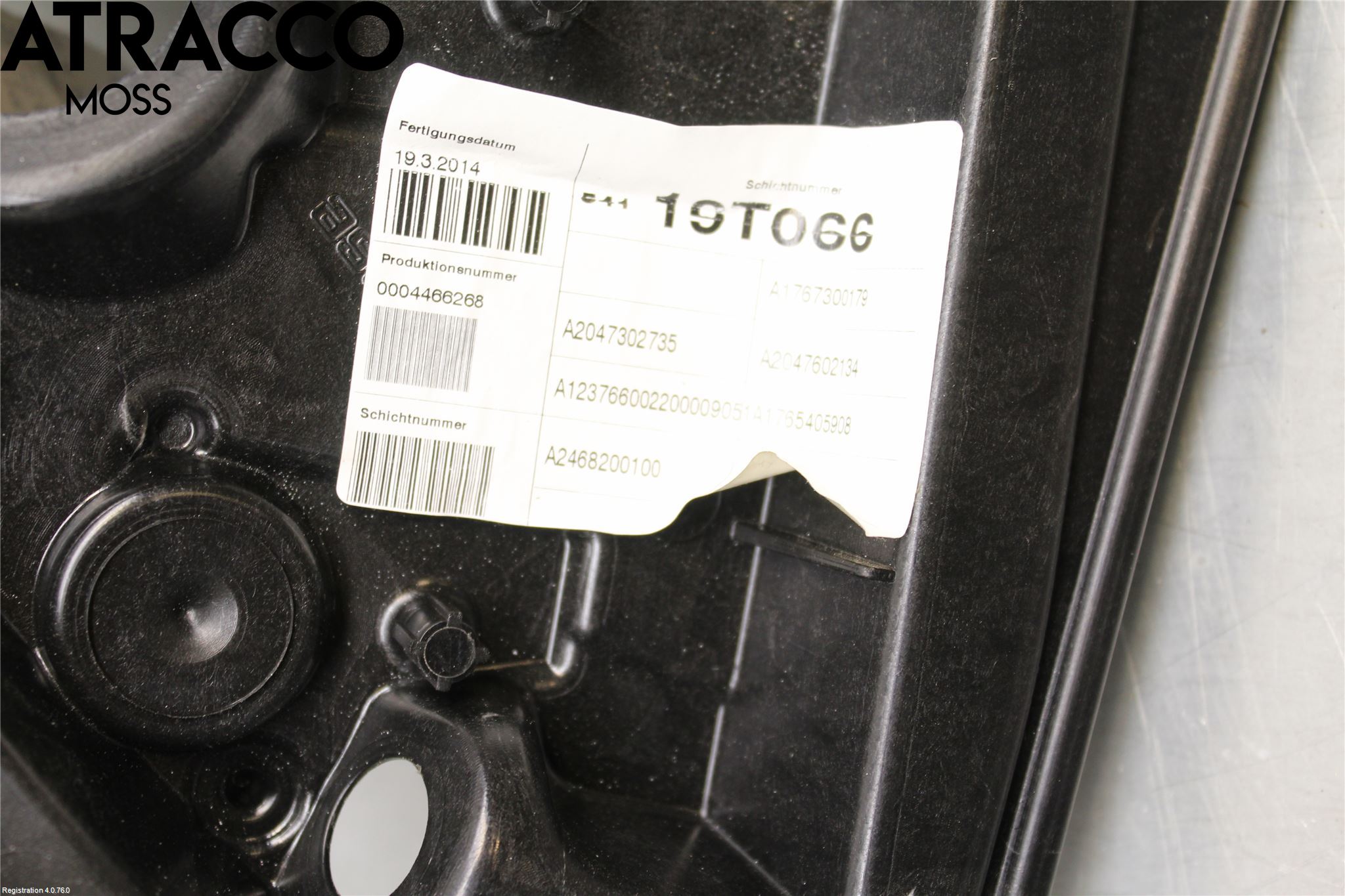 Mercedes-Benz MB A-KLASS (W176) 13-18 Vindusheis El Komp