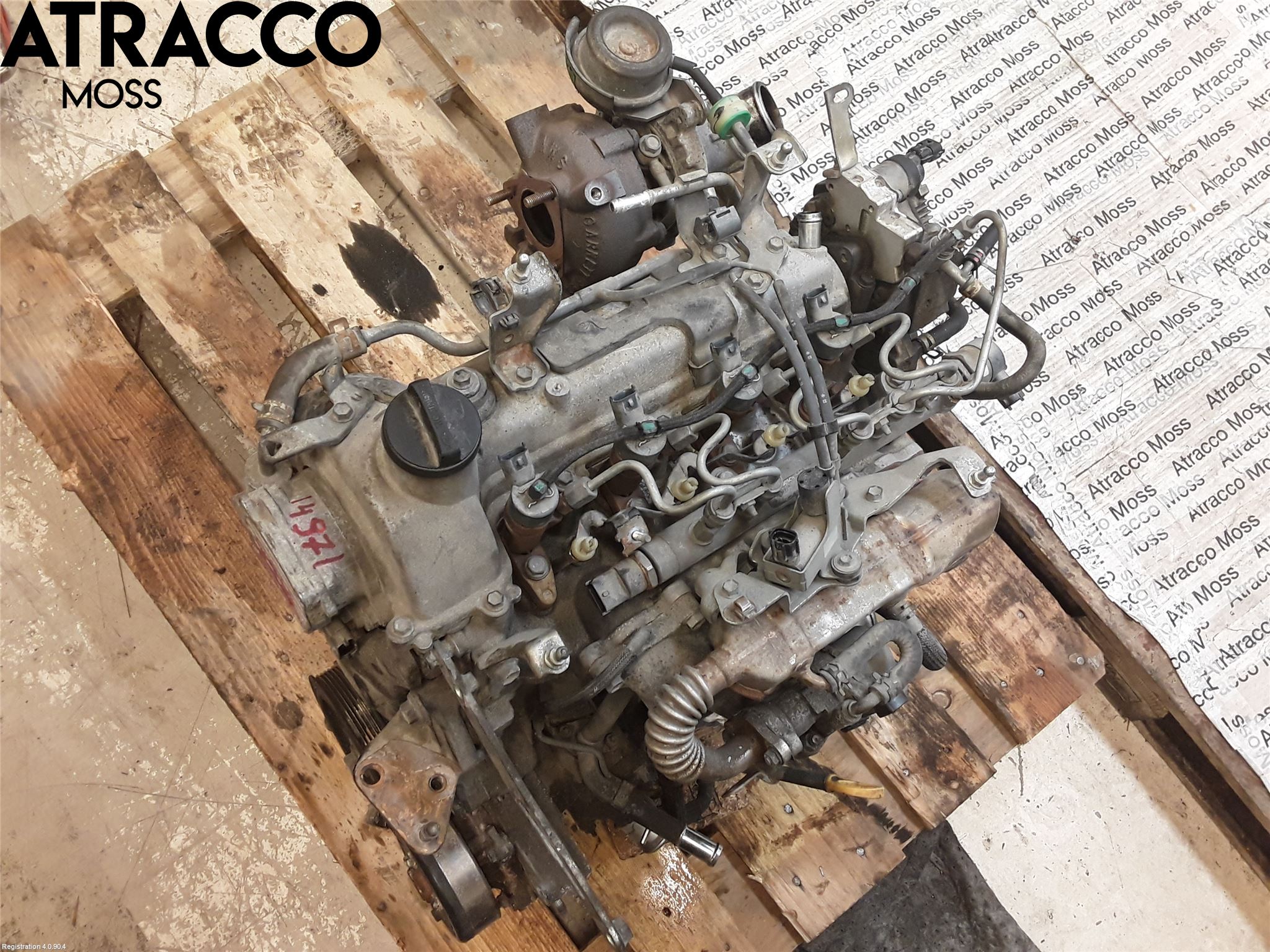 Toyota AURIS 10-12 Motor Diesel