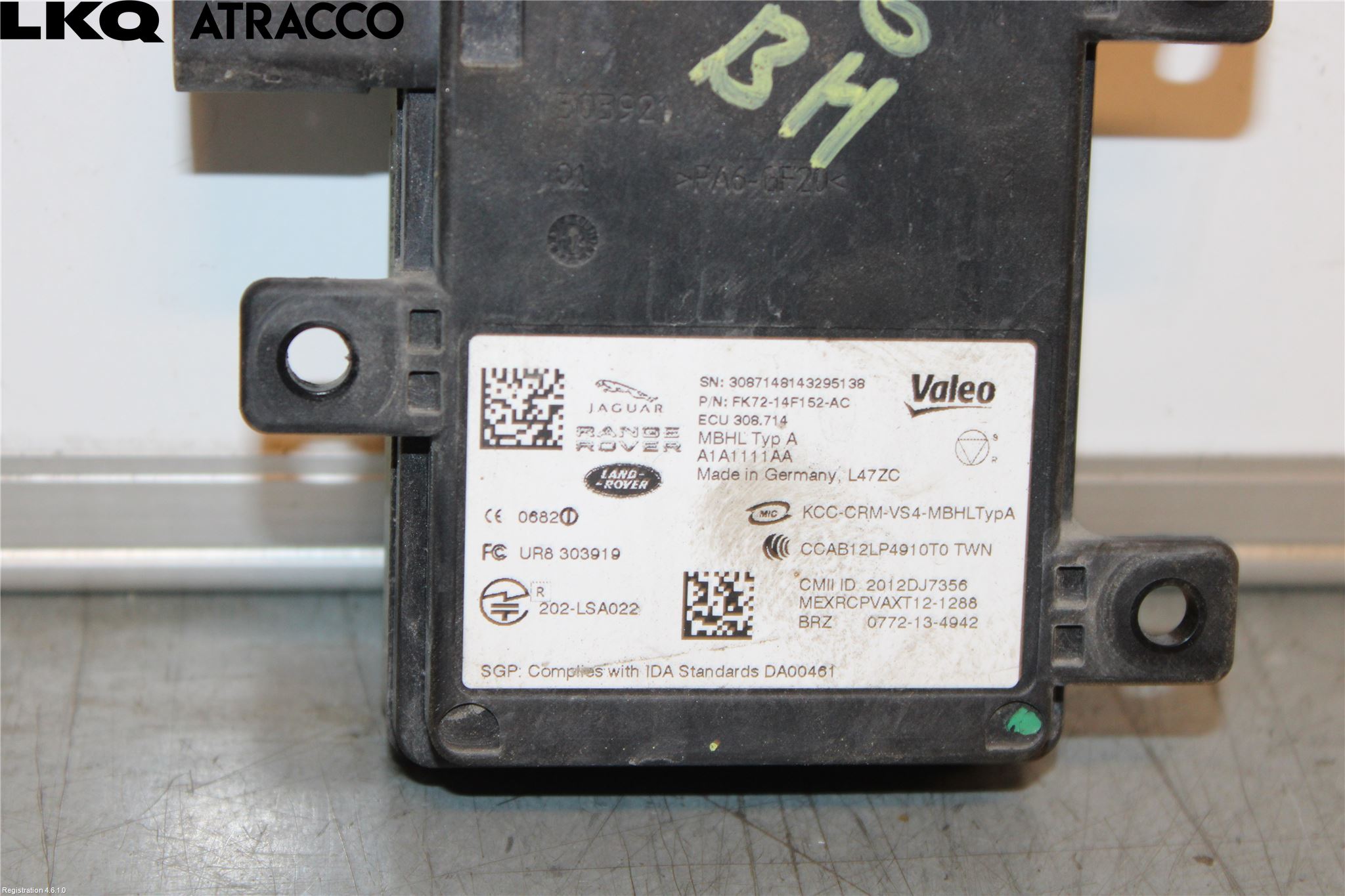 Landrover RANGE ROVER SPORT (L320) 10-13 Sensor Øvrig