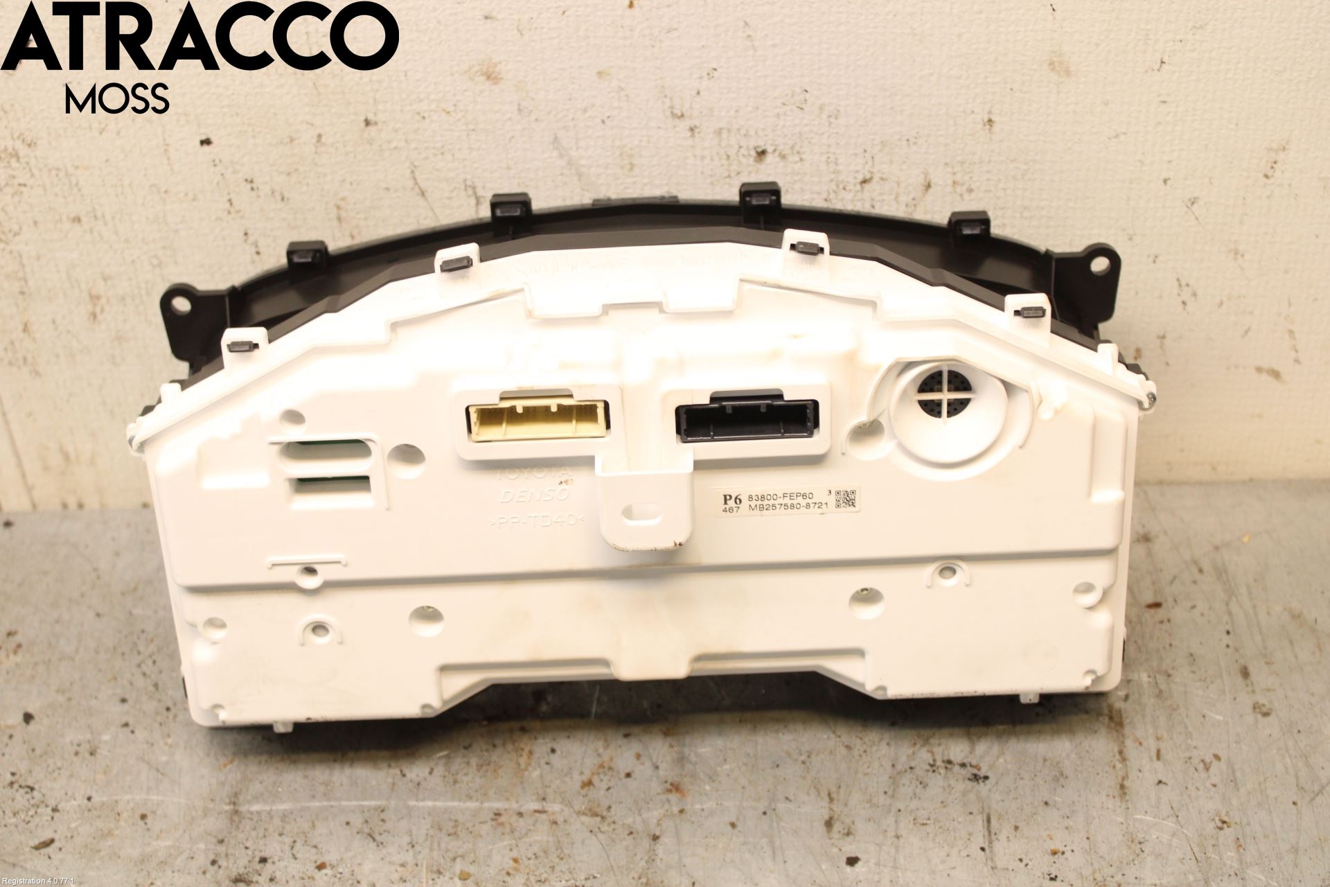 Toyota COROLLA 19- Instr Kombinert