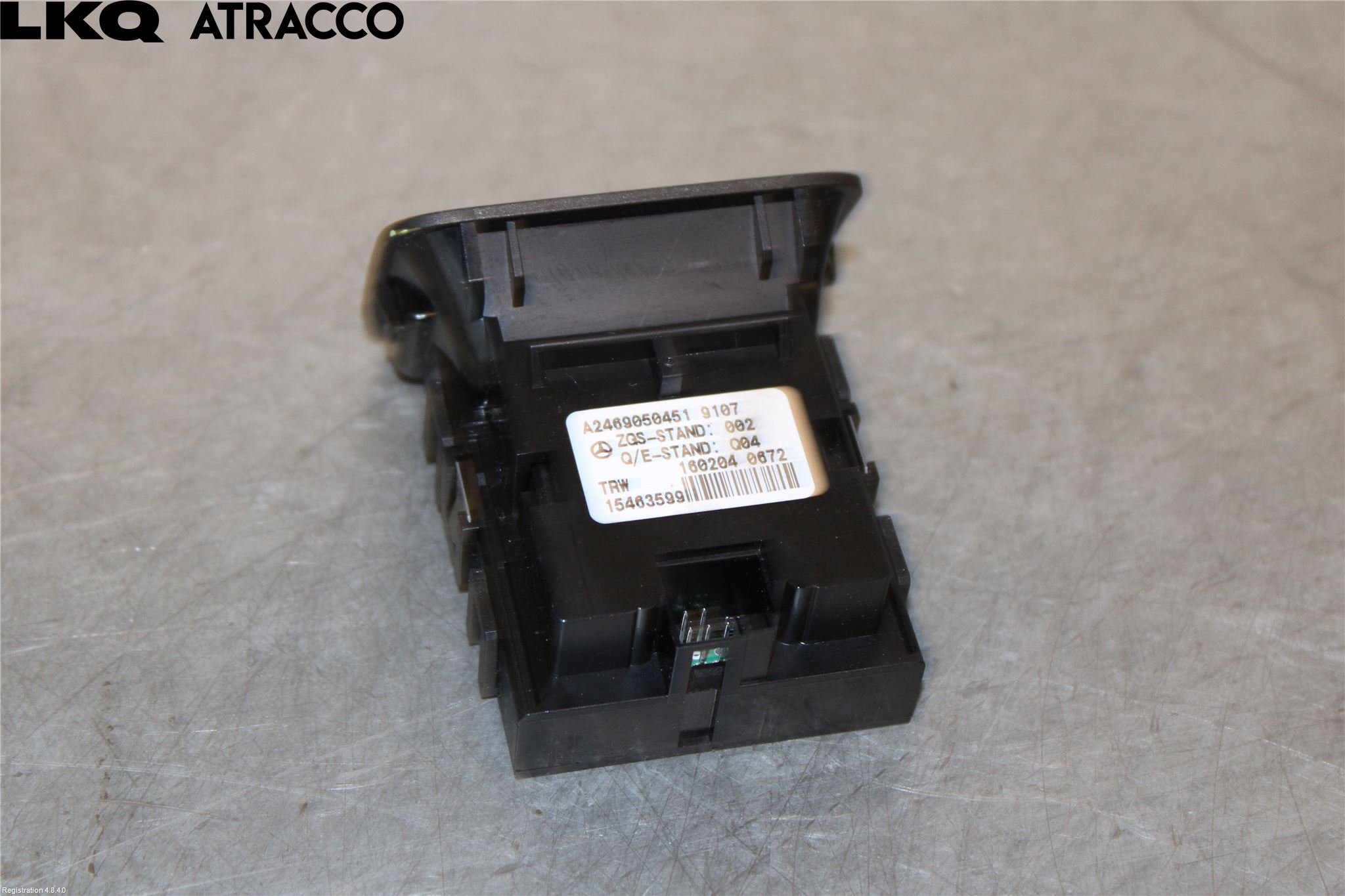 Mercedes-Benz MB B-KLASS (W246/W242) 12-19 Bryter Parkeringsbrems