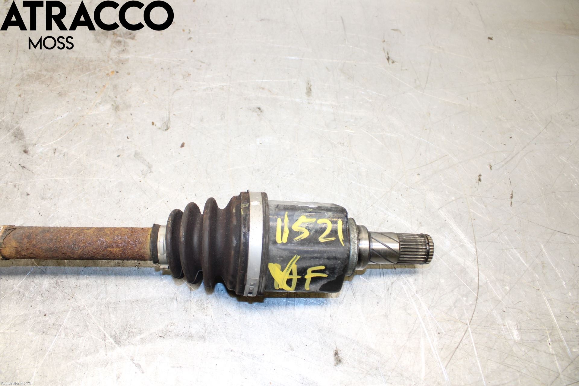 Nissan LEAF 11-17 Drivaksel Foran Kompl Venstre