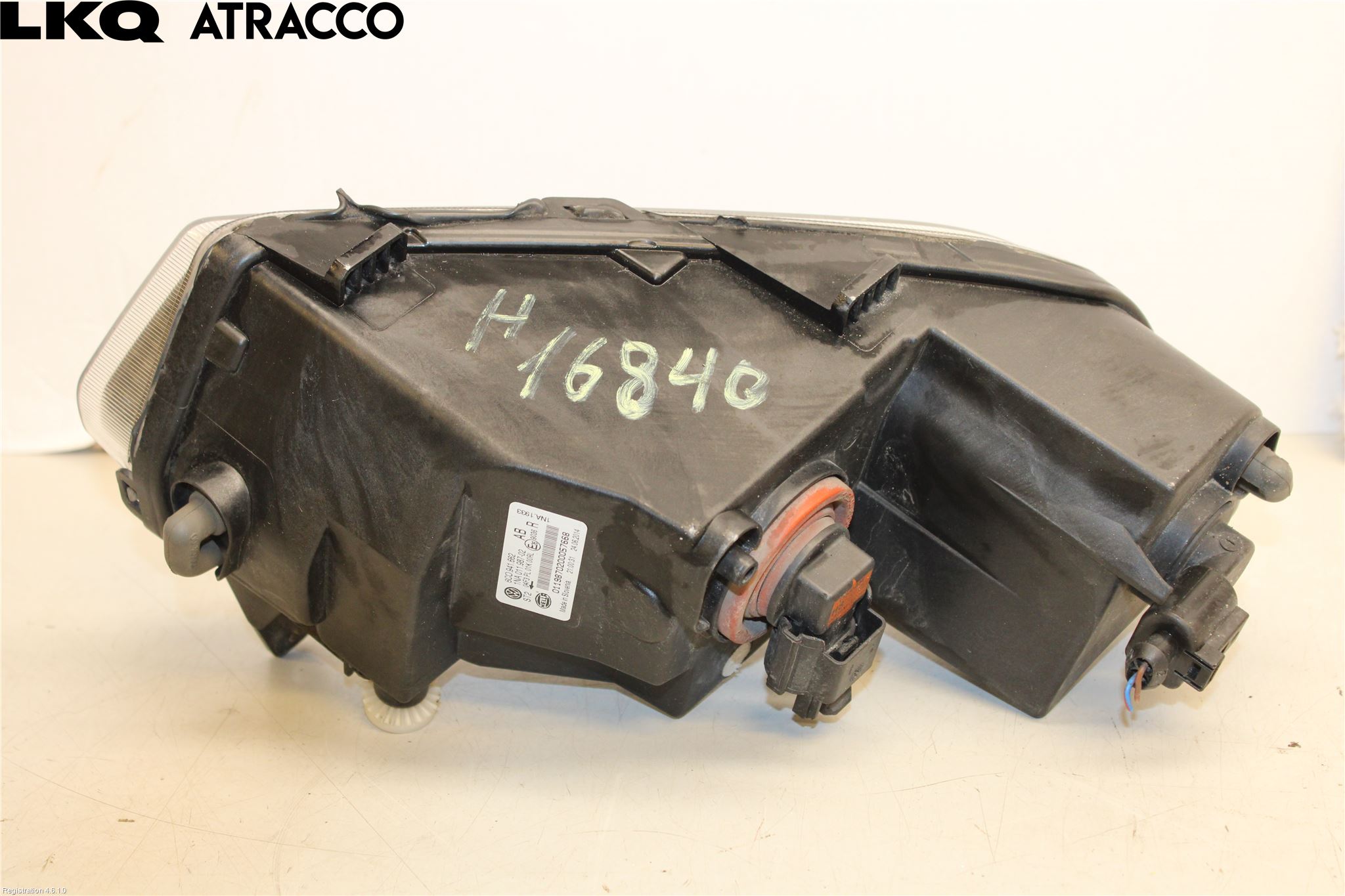 Volkswagen VW POLO 10-17 Frontlykt-Kurve-Tåkelys