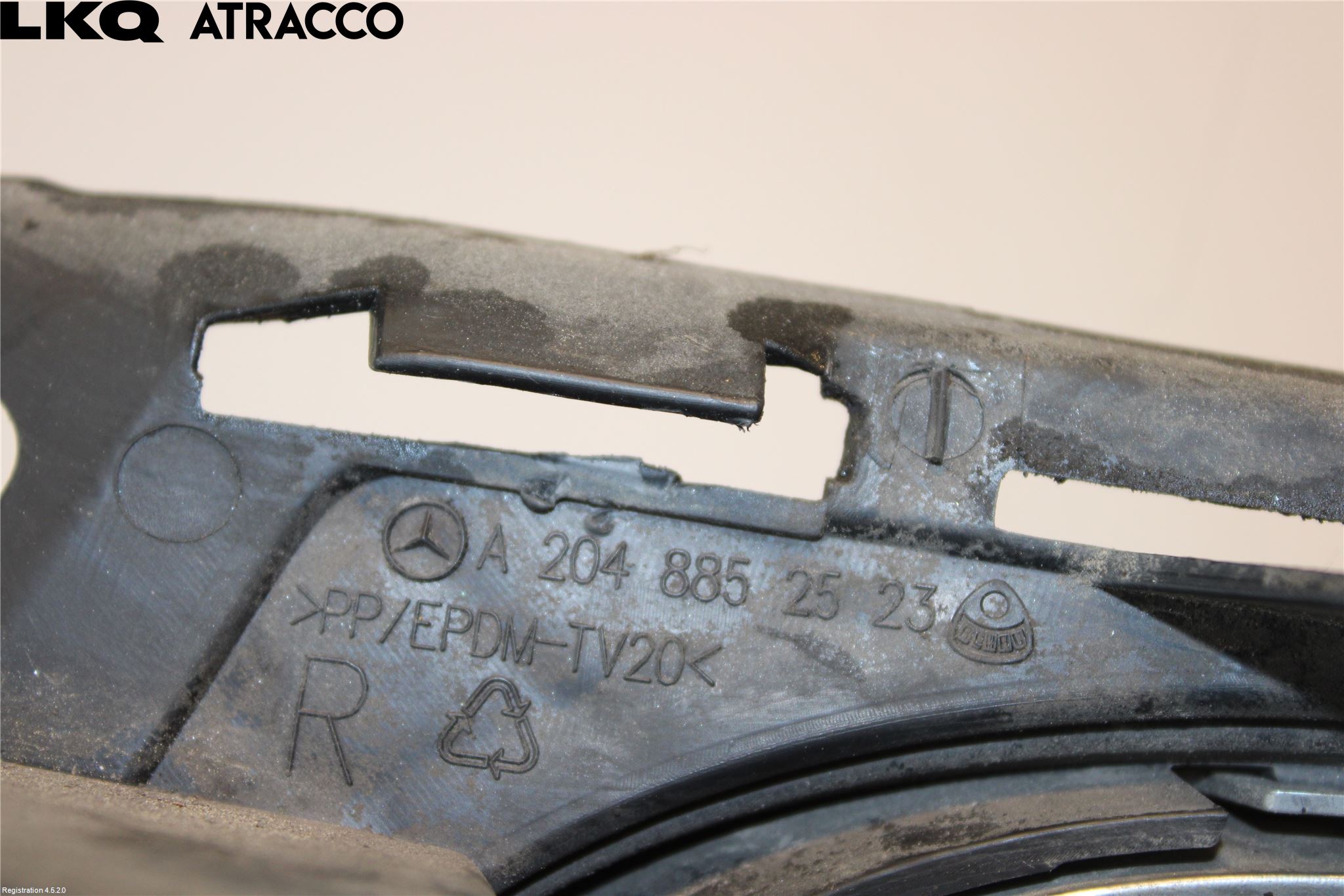 Mercedes-Benz MB C-KLASS (W204) 07-15 Frontlykt Kurve-Tåkelys Ramme