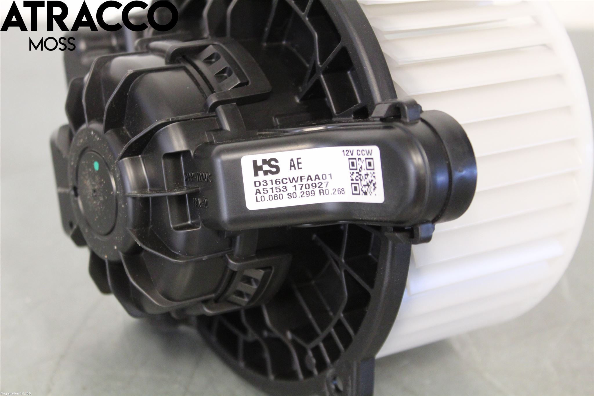 Kia NIRO (DE) 17-22 Varme Ac Varmeapparatvifte