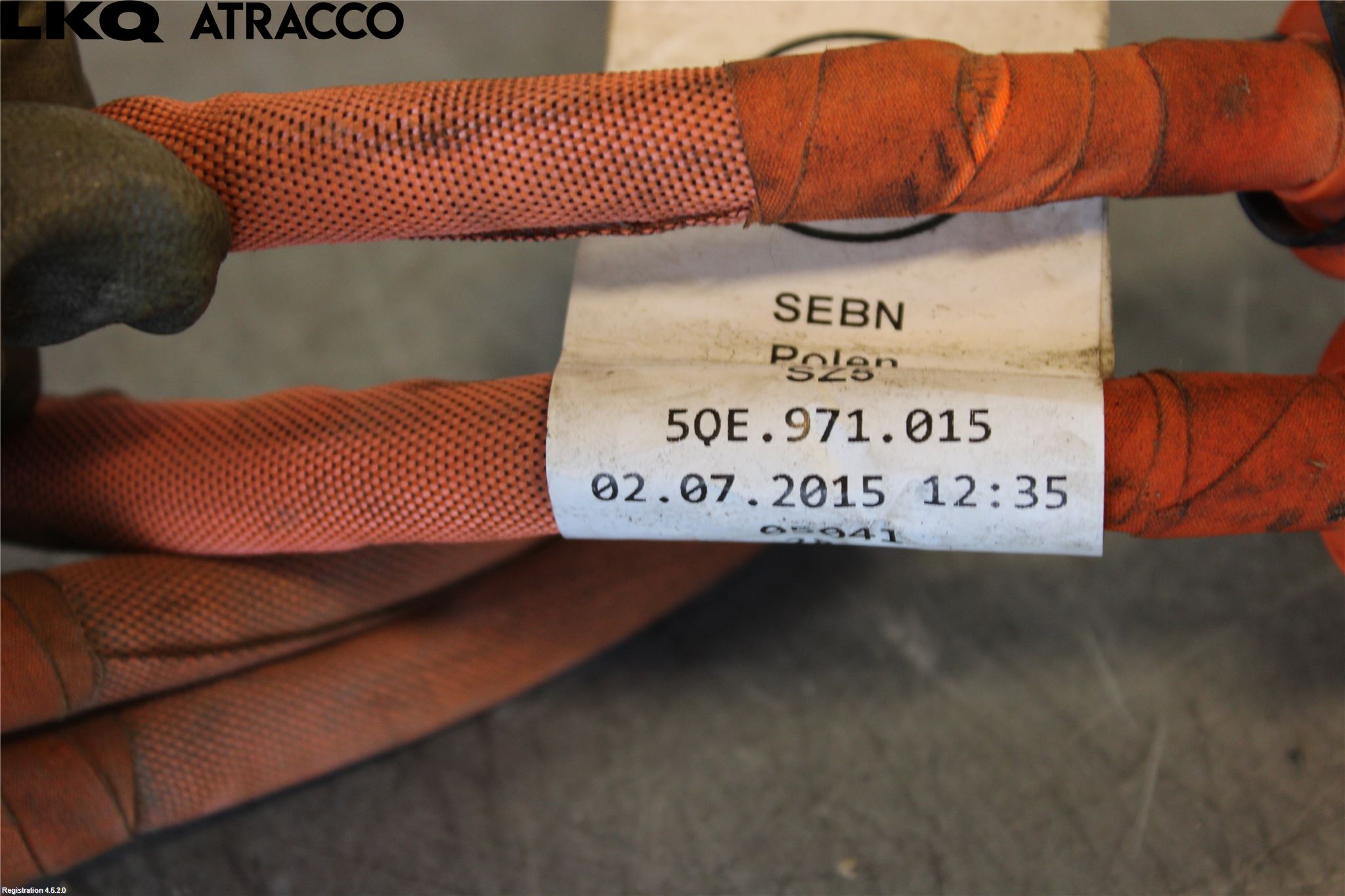 Volkswagen VW GOLF / E-GOLF VII 13-20 Kabelhärva Högspänning