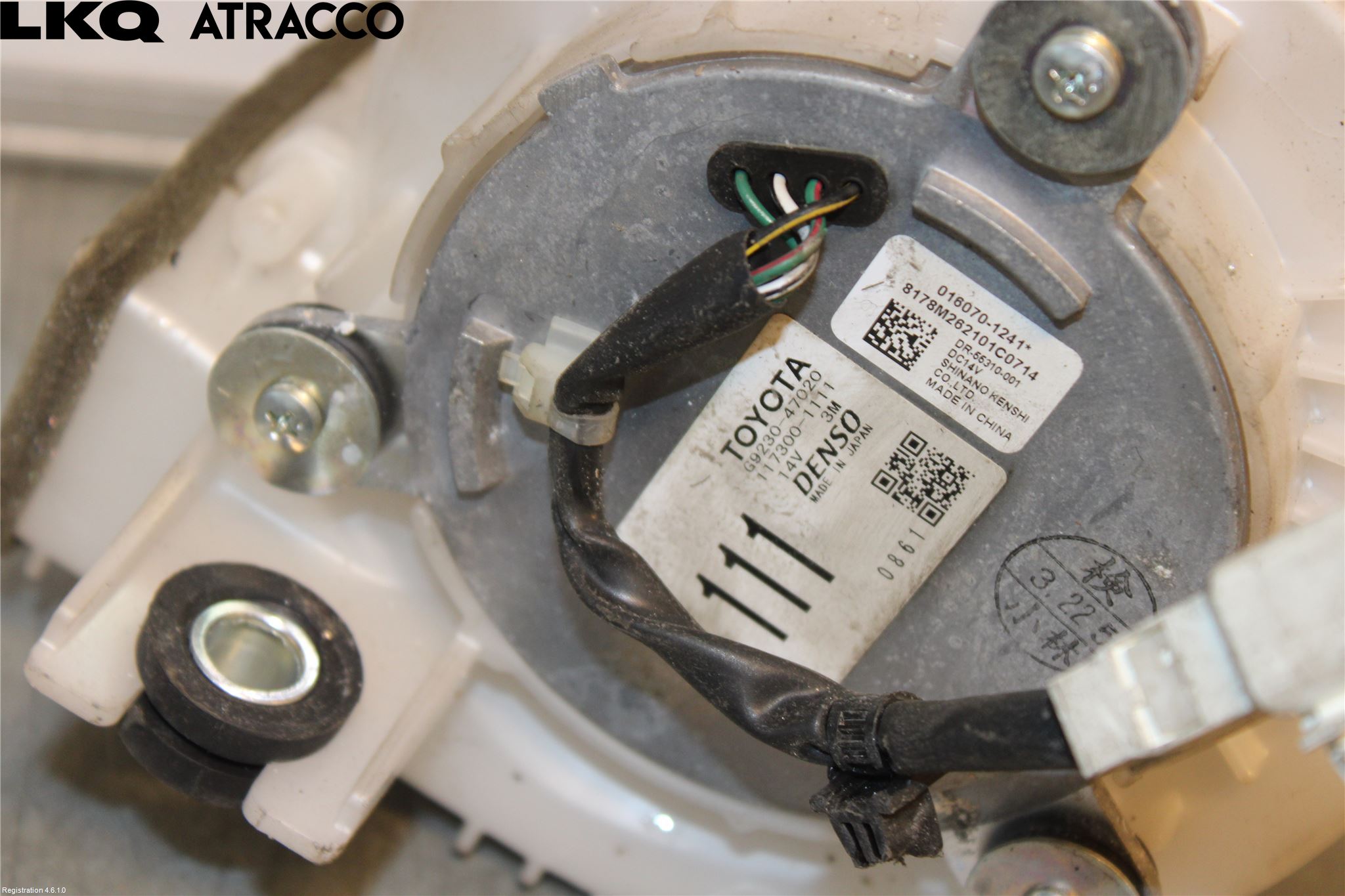 Toyota PRIUS ZVW30 09-20 Varmeapparat Viftemotor