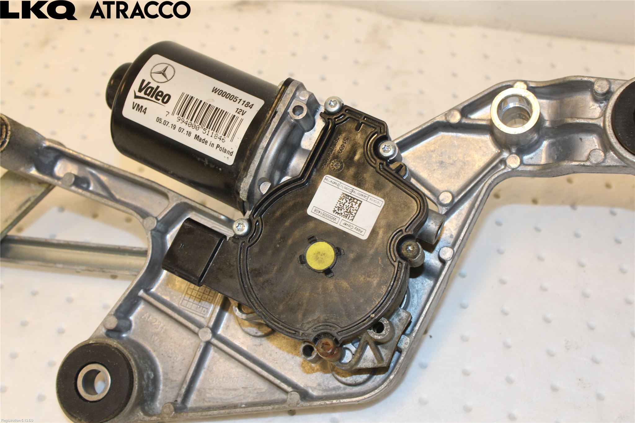 Mercedes-Benz MB VITO/V-KLASS (W640,W447,W448) 14- Viskermotor Frontrute