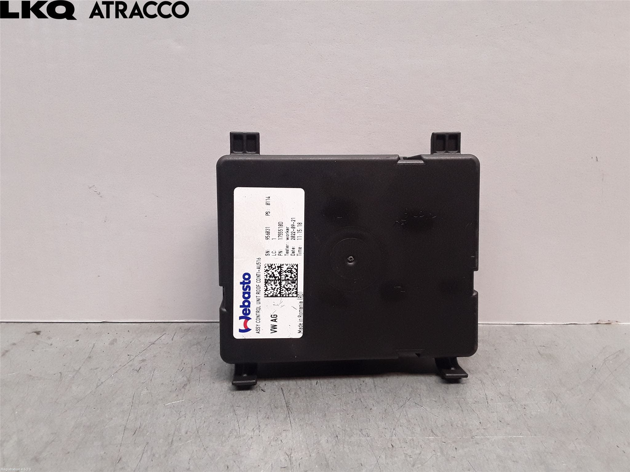 Audi E-TRON, S GE 19- Styreenhet Øvrig