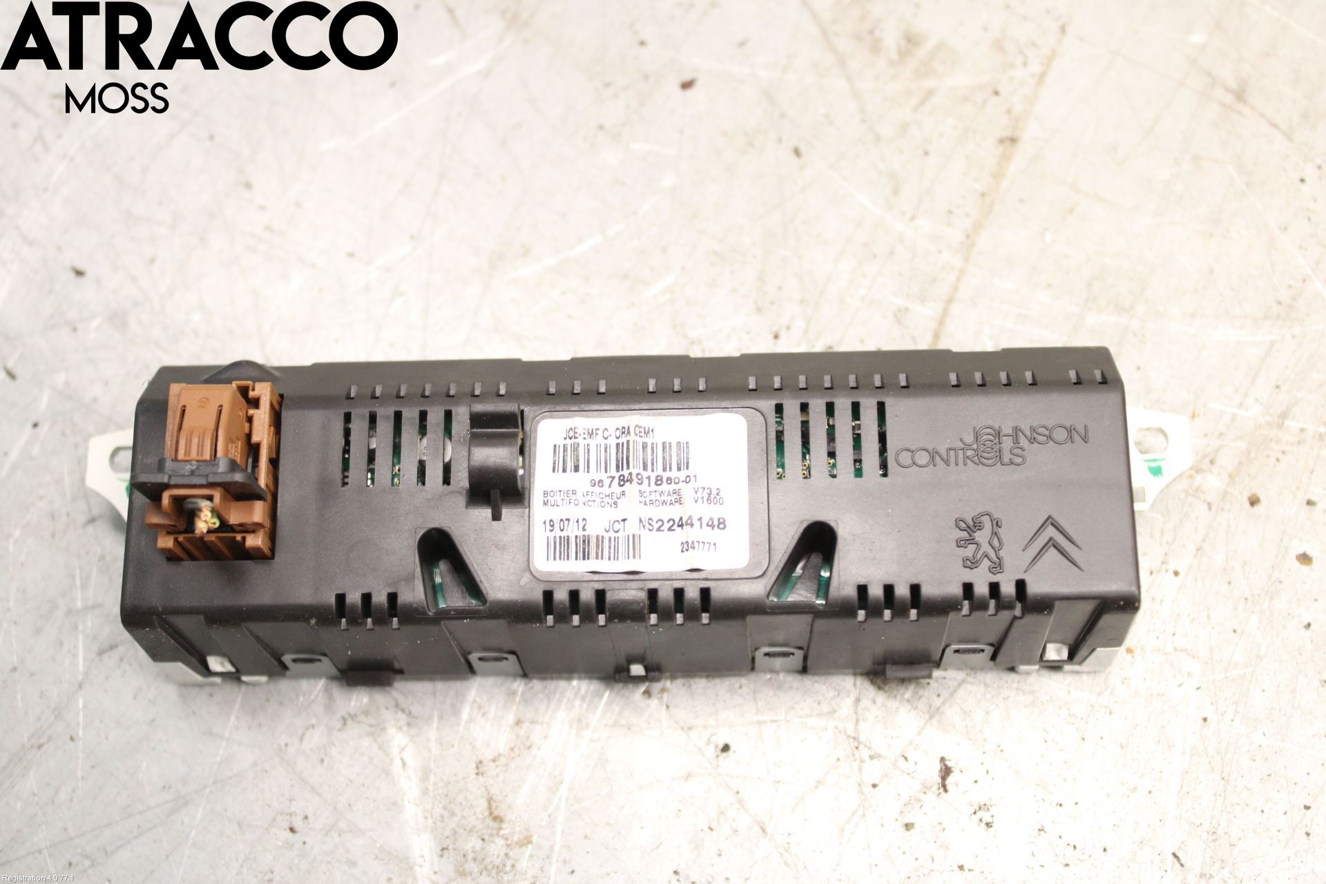 Citroen JUMPY 07-16 Kjørecomputer