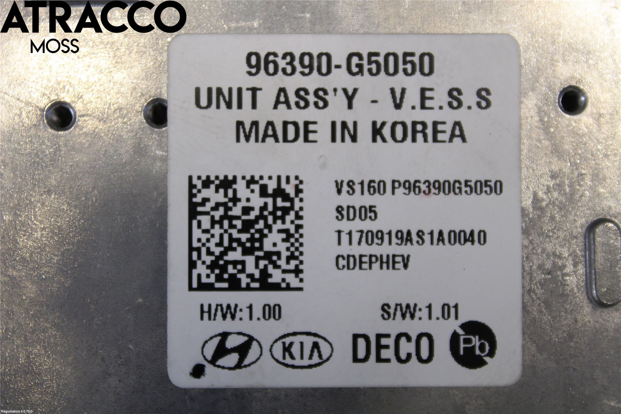 Kia NIRO (DE) 17-22 Stereo Forsterker