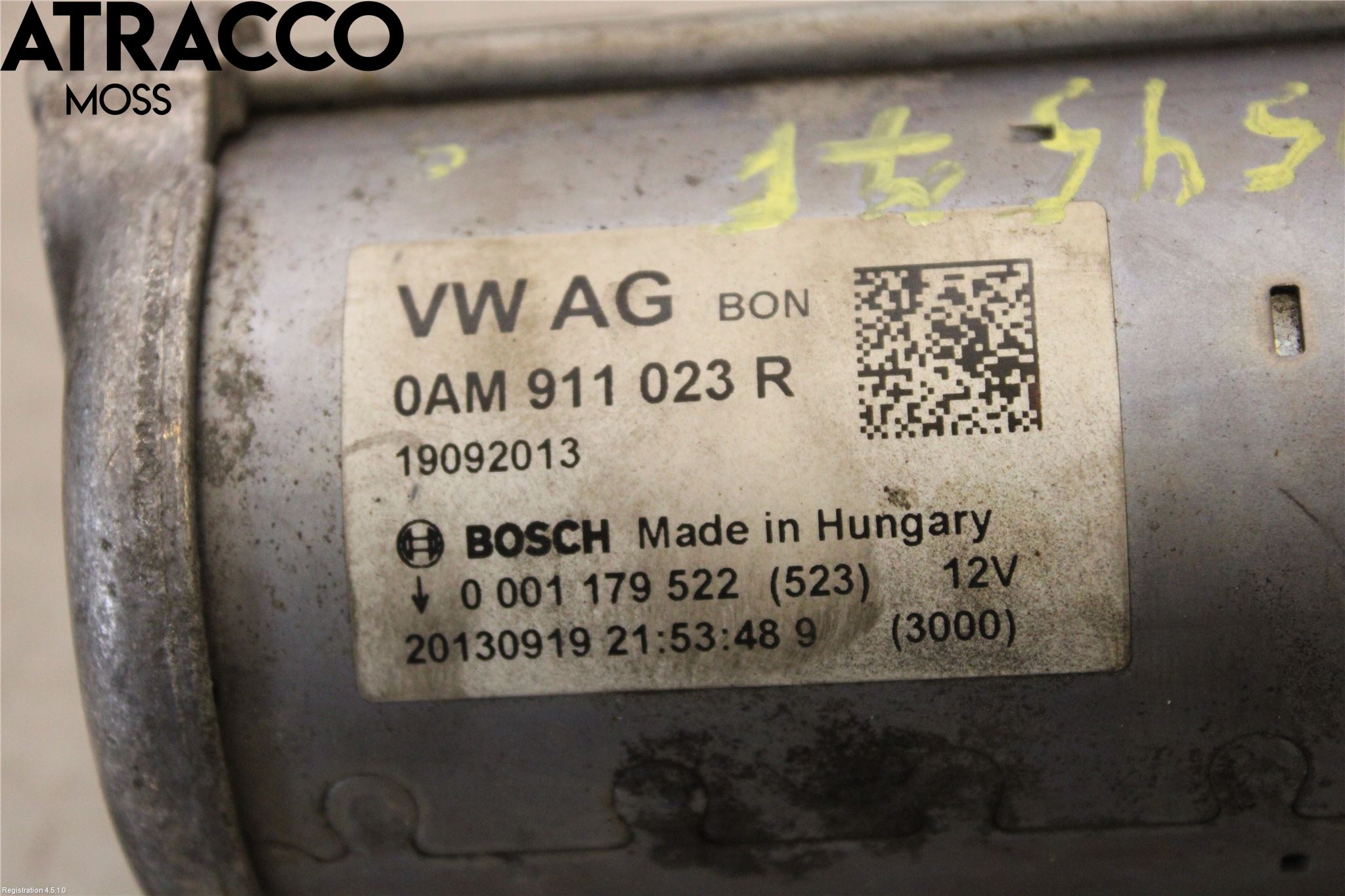 Volkswagen VW GOLF / E-GOLF VII 13-20 Startmotor