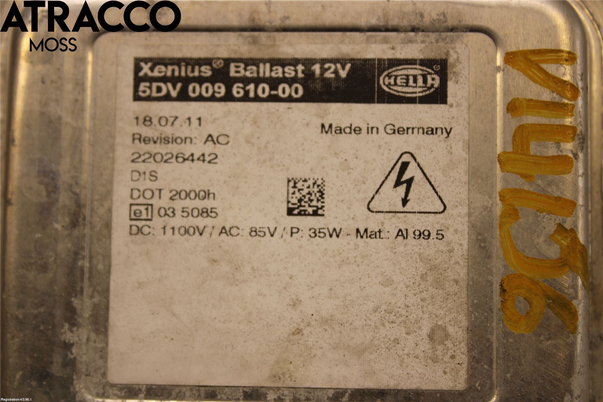 Nissan QASHQAI+2  10-14 Styreenhet Xenon