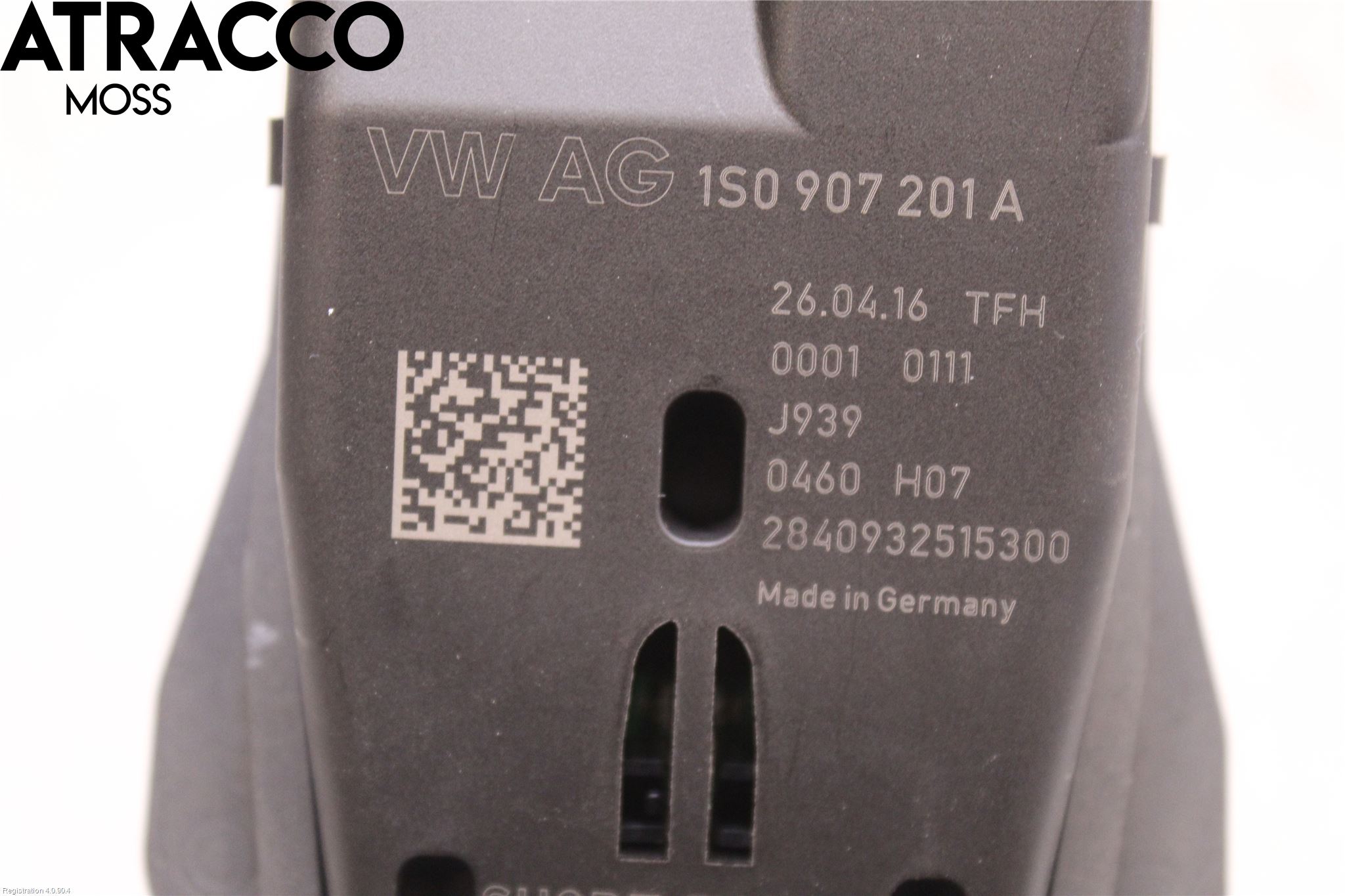 Volkswagen VW UP! / E-UP! Sensor Kollisjonsbeskyttelse