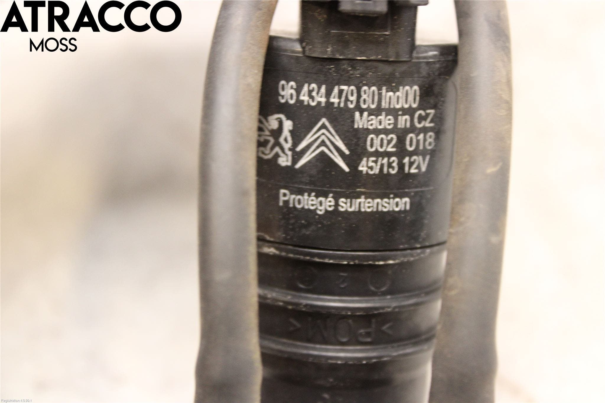 Peugeot 5008 10-16 Spylerpumpe Frontrute