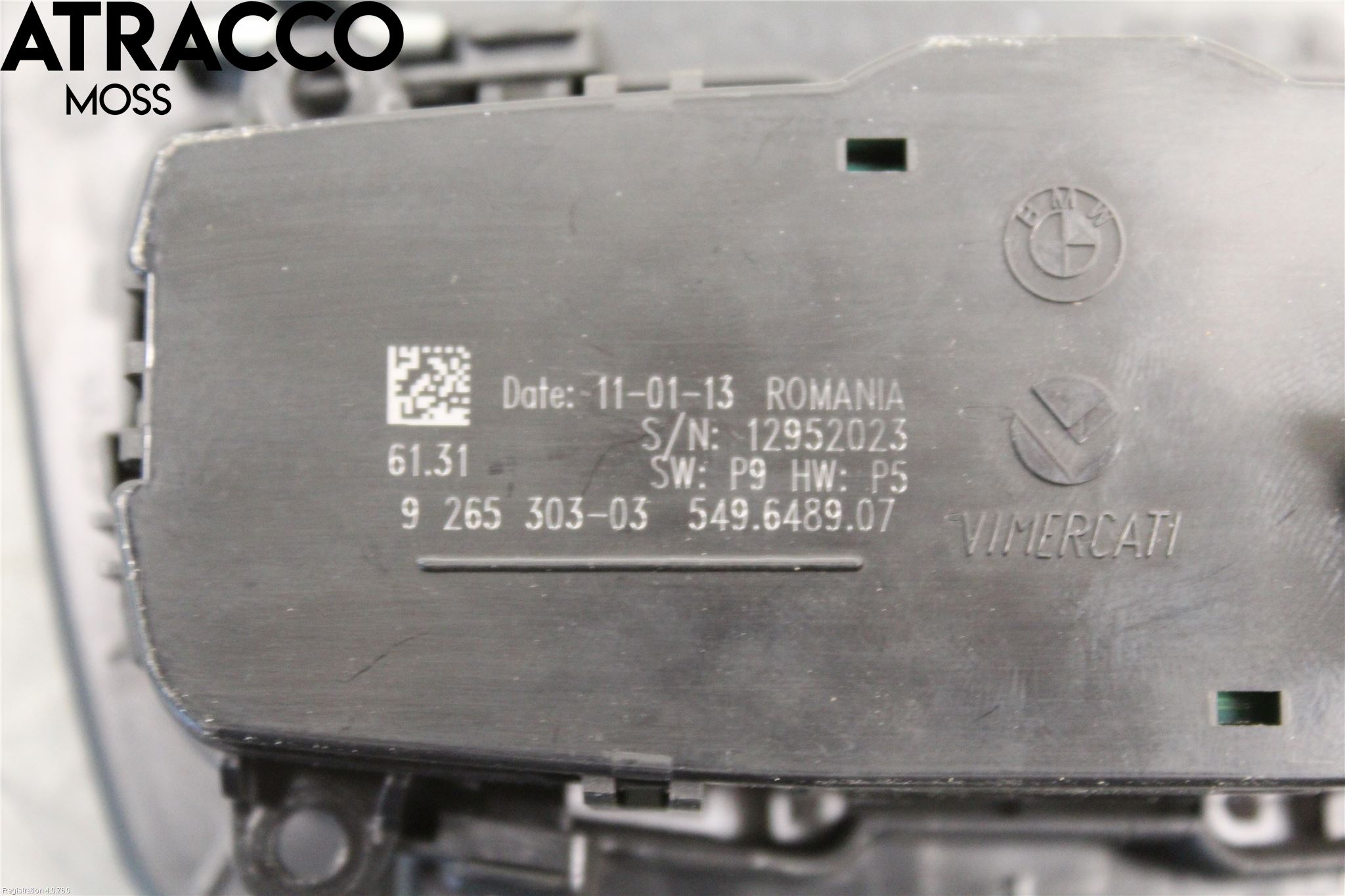 BMW 3 F30/F31/F80 12-19 Bryter Hovedlys