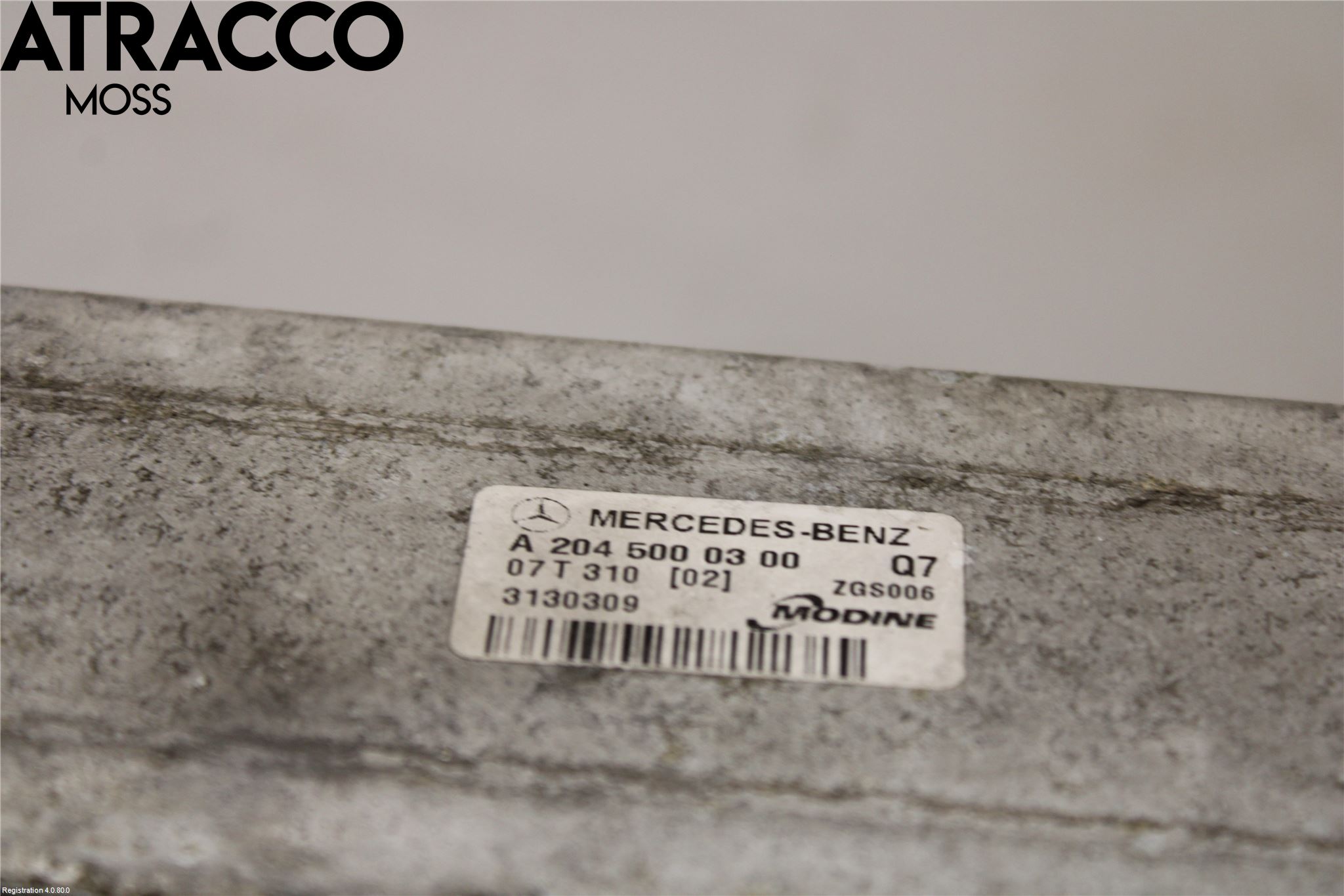 Mercedes-Benz MB C-KLASS (W204) 07-15 Intercooler Radiator