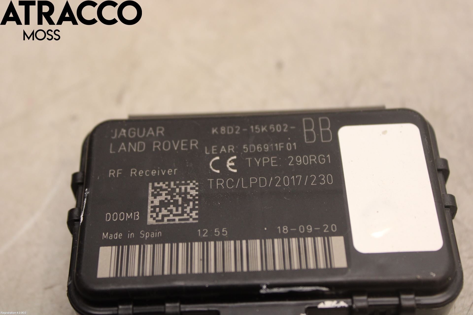 Jaguar I-PACE 18- Styreenhet Øvrig