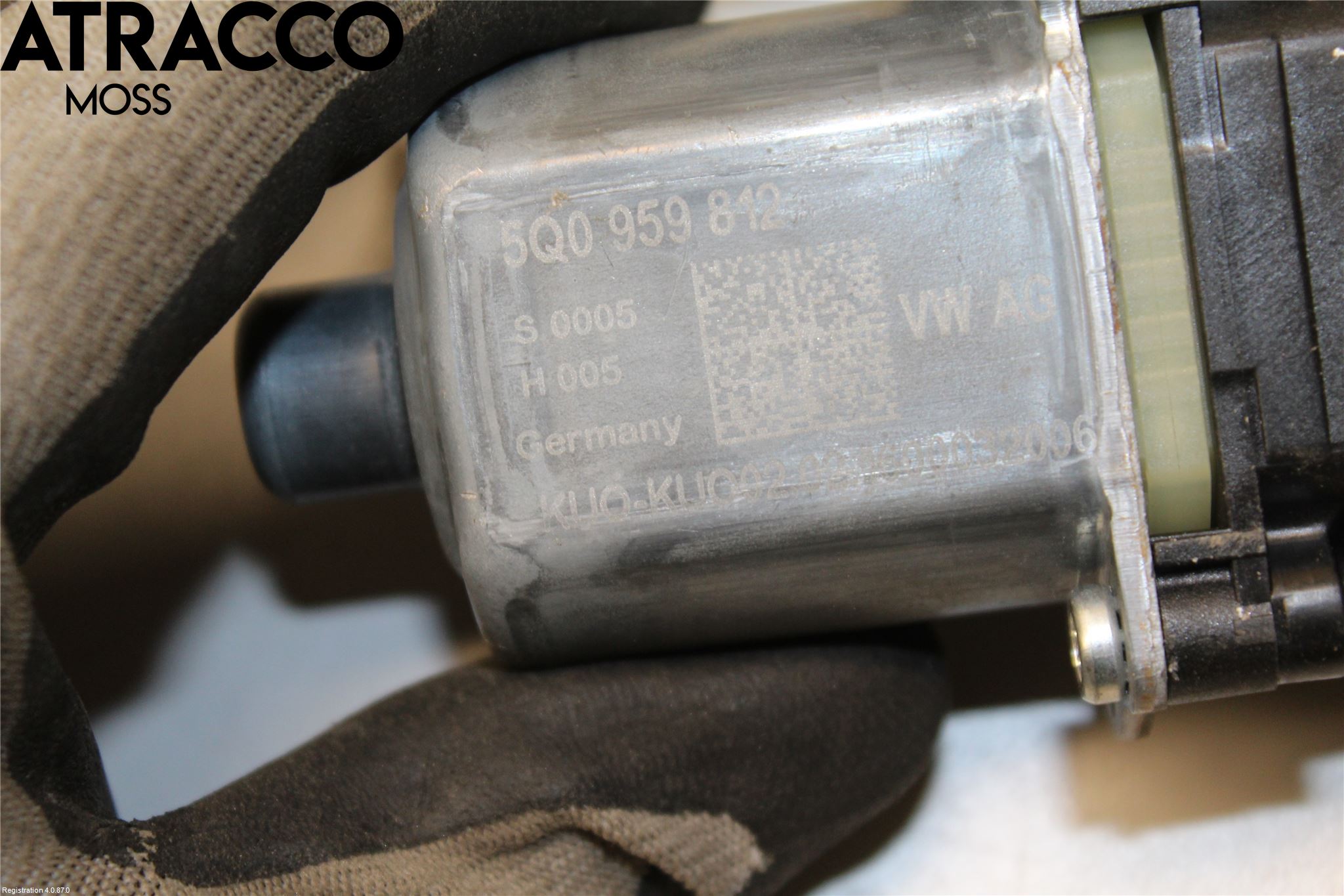 Volkswagen VW GOLF / E-GOLF VII 13-20 Vindusheismotor