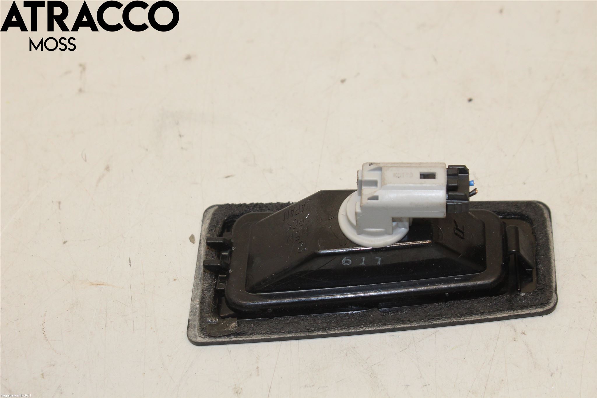 Mazda CX-3 Skilt Belysning