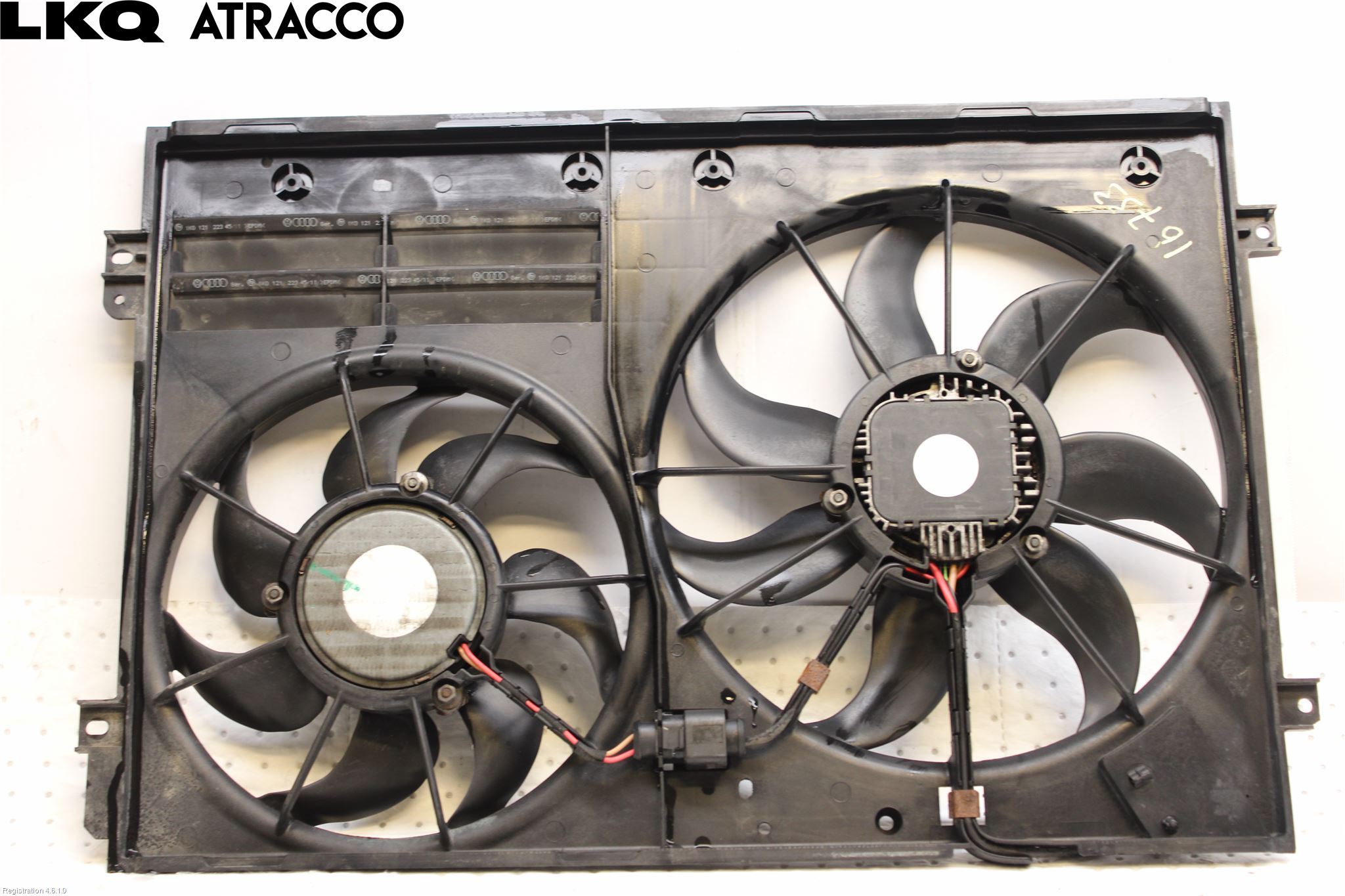 Skoda OCTAVIA (1Z) 05-13 Kjølevifte Elektrisk