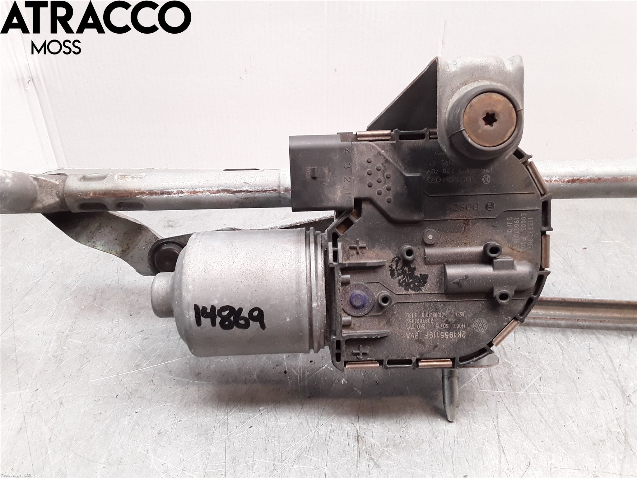 Volkswagen VW CADDY 16-20 Viskermotor Frontrute