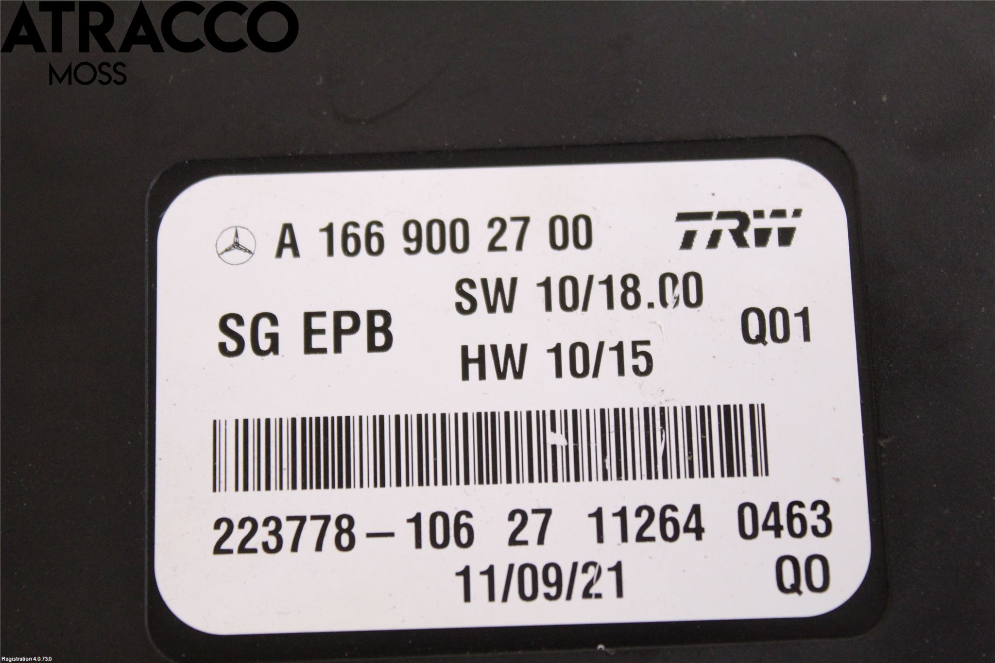 Mercedes-Benz MB B-KLASS (W246/W242) 12-19 Styreenhet Øvrig