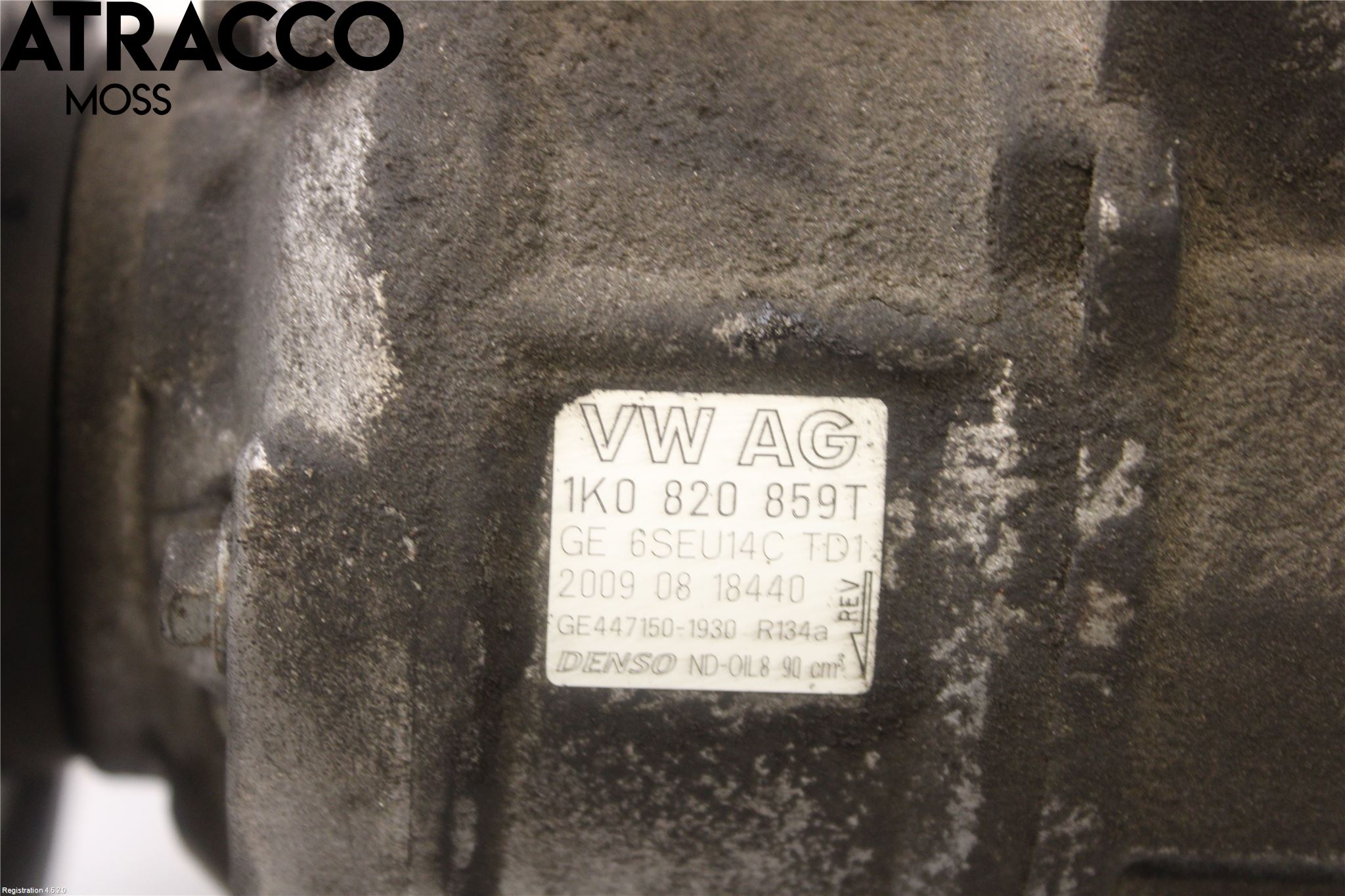 Skoda OCTAVIA (1Z) 05-13 Varme Ac Kompressor