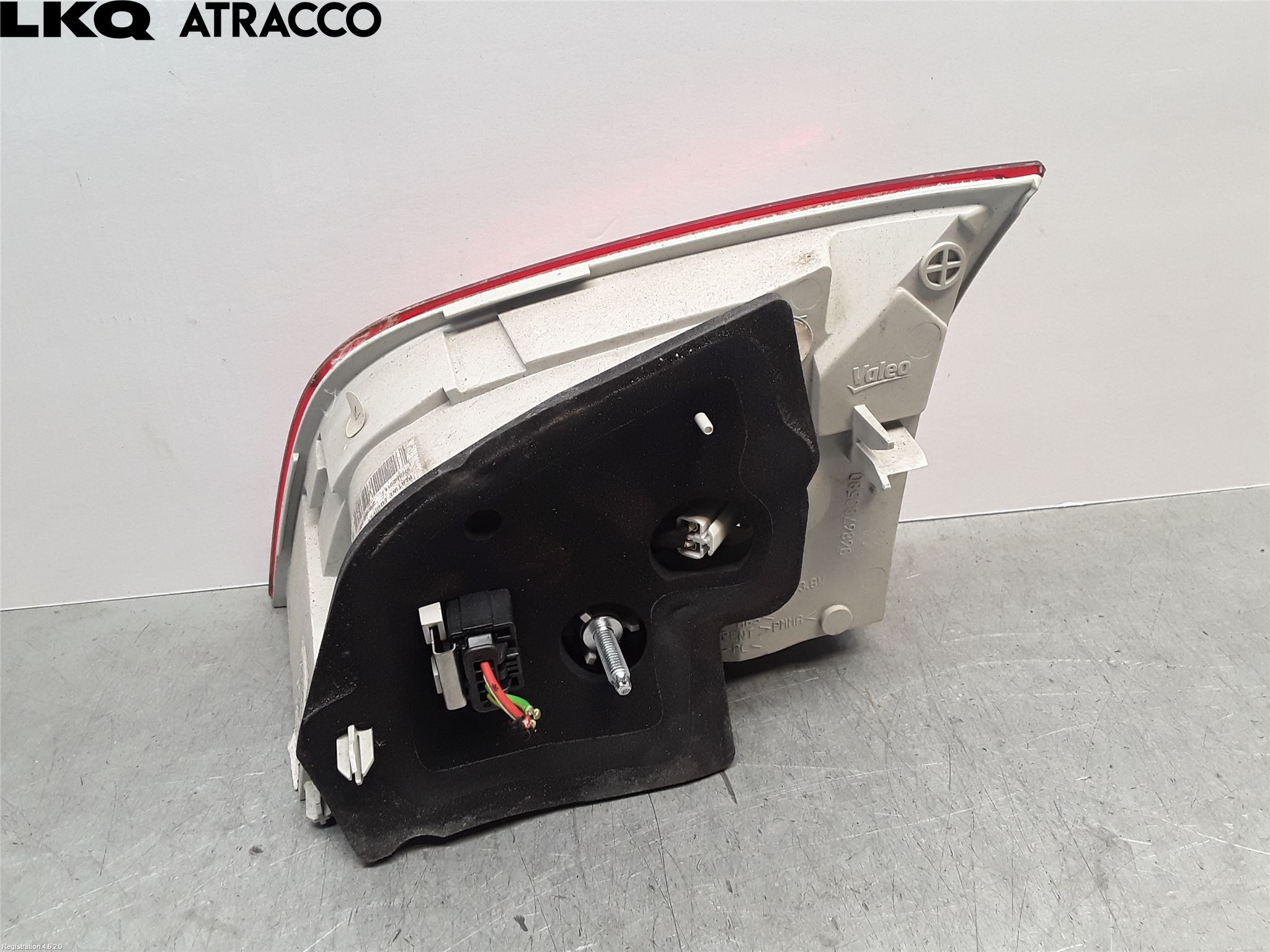 Peugeot 508 11-18 Baklykt Venstre  På Luke(Indre